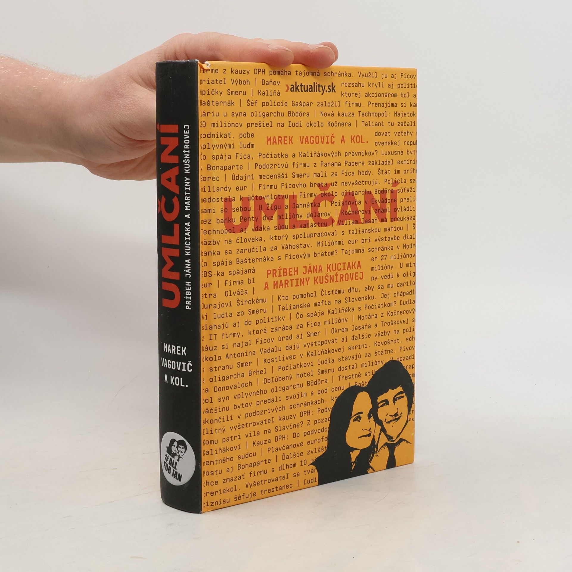 Marek Vagovič Umlčaní : príbeh Jána Kuciaka a Martiny Kušnírovej