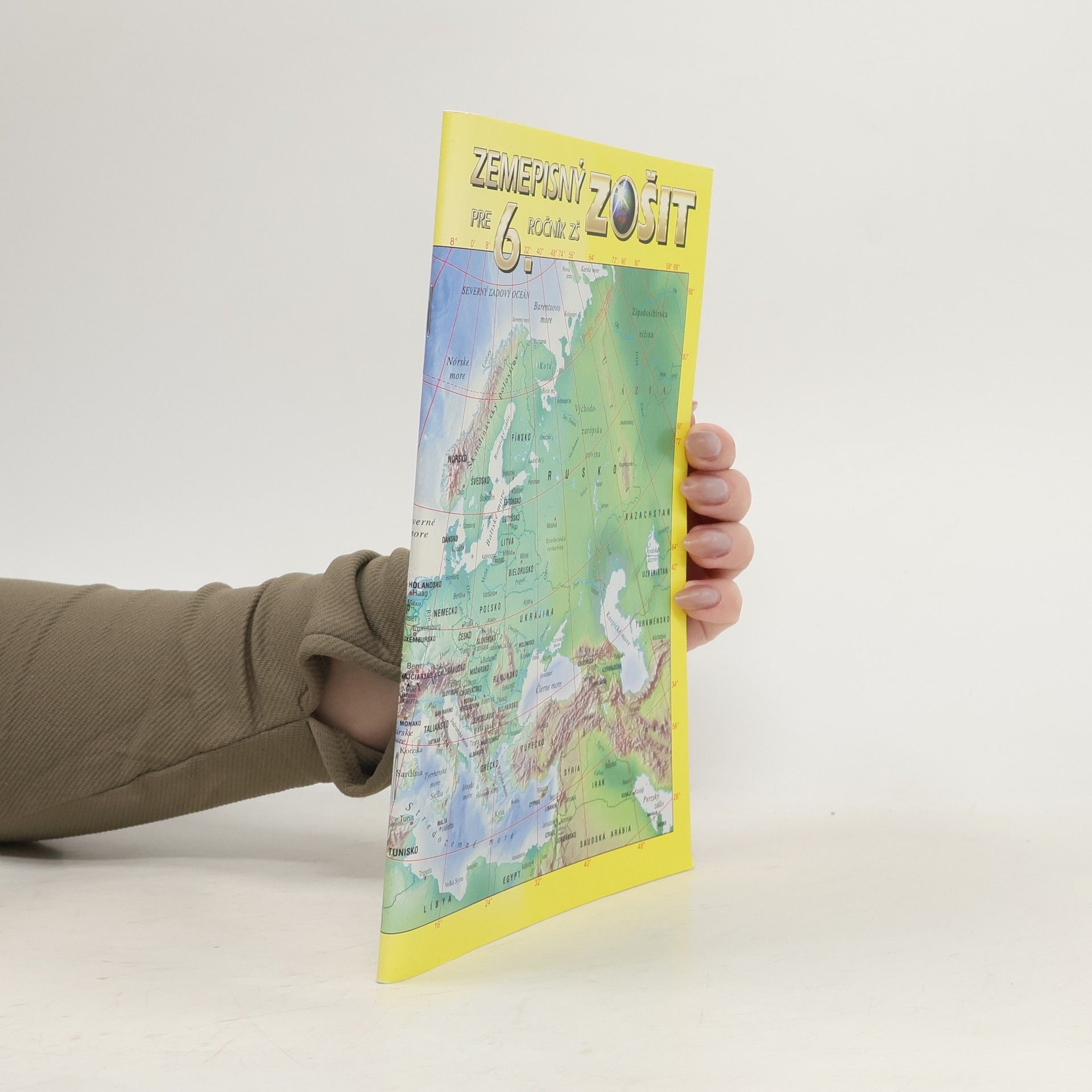 Various authors Zemepisný zošit pre 6. Ročník ZŠ