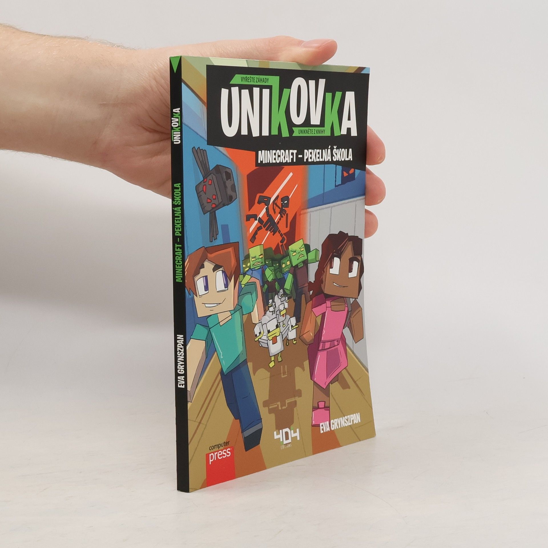 Eva Grynszpan Únikovka. Minecraft - pekelná škola