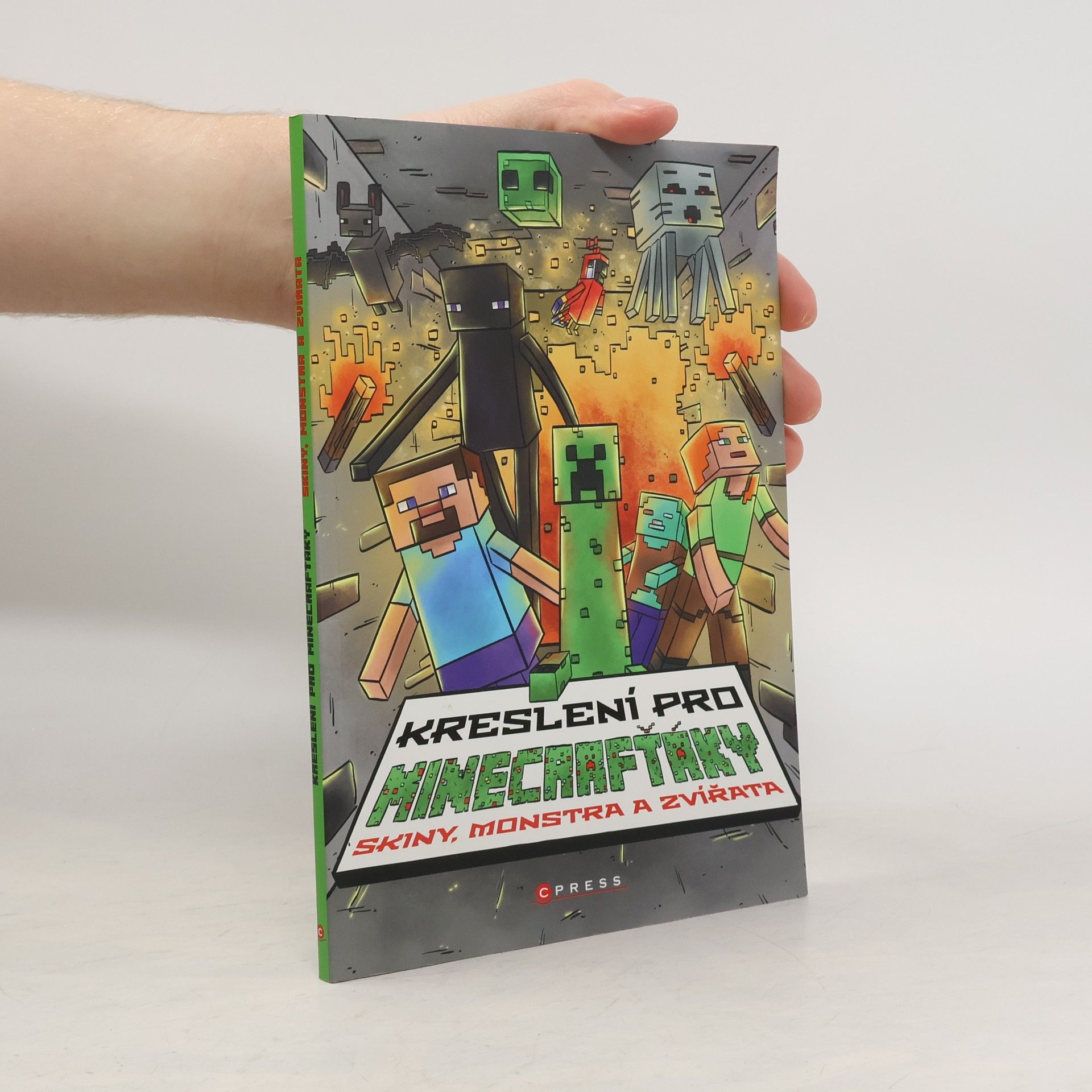 Collectif d'auteurs Kreslení pro minecrafťáky. Skiny, monstra a zvířata