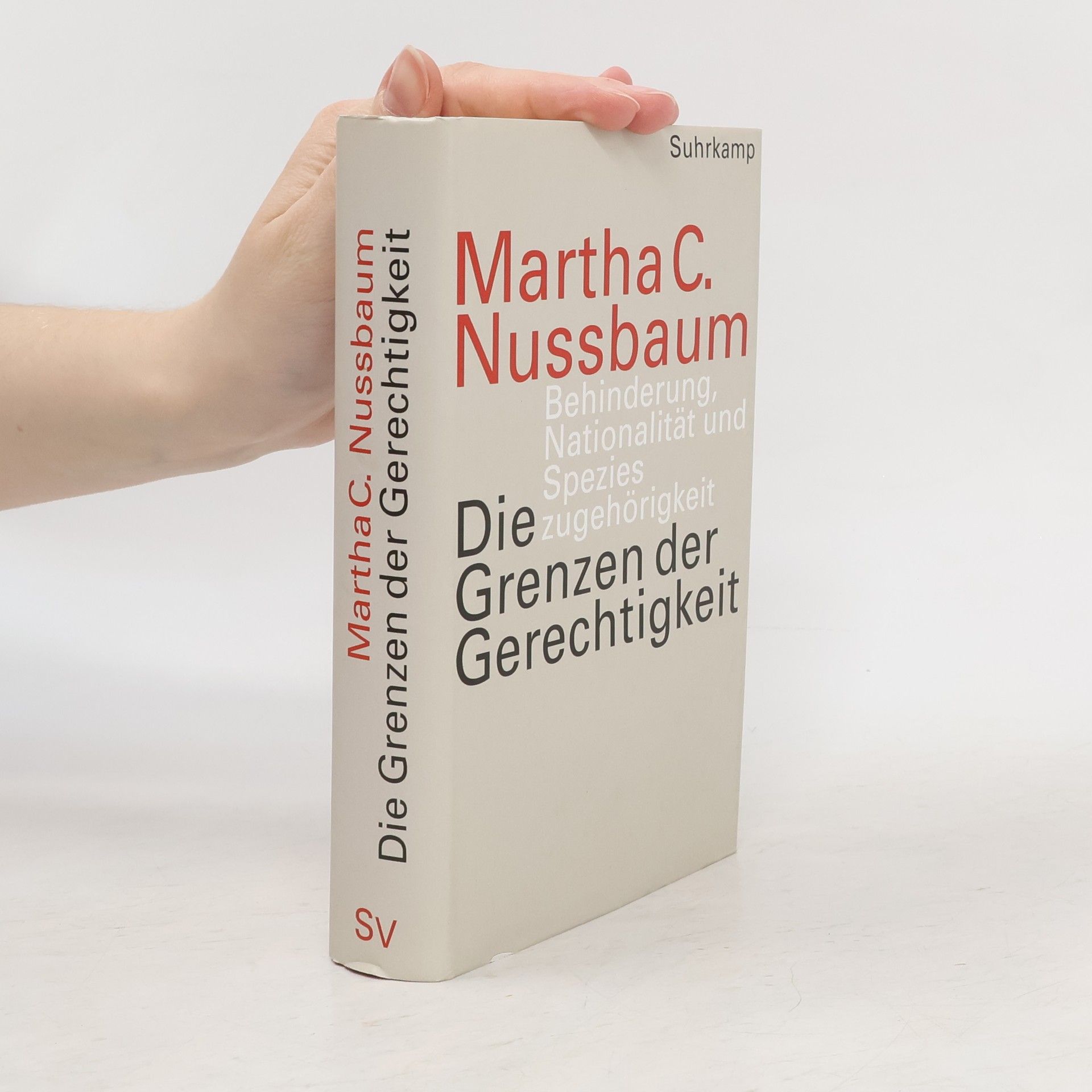 Martha Nussbaum Die Grenzen der Gerechtigkeit