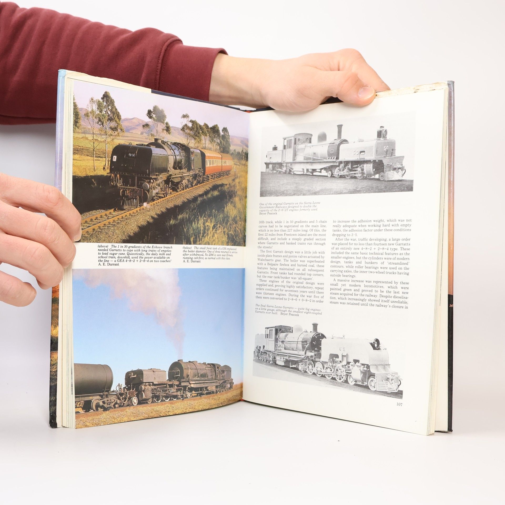 A.E. Durrant Garratt Locomotives of the World