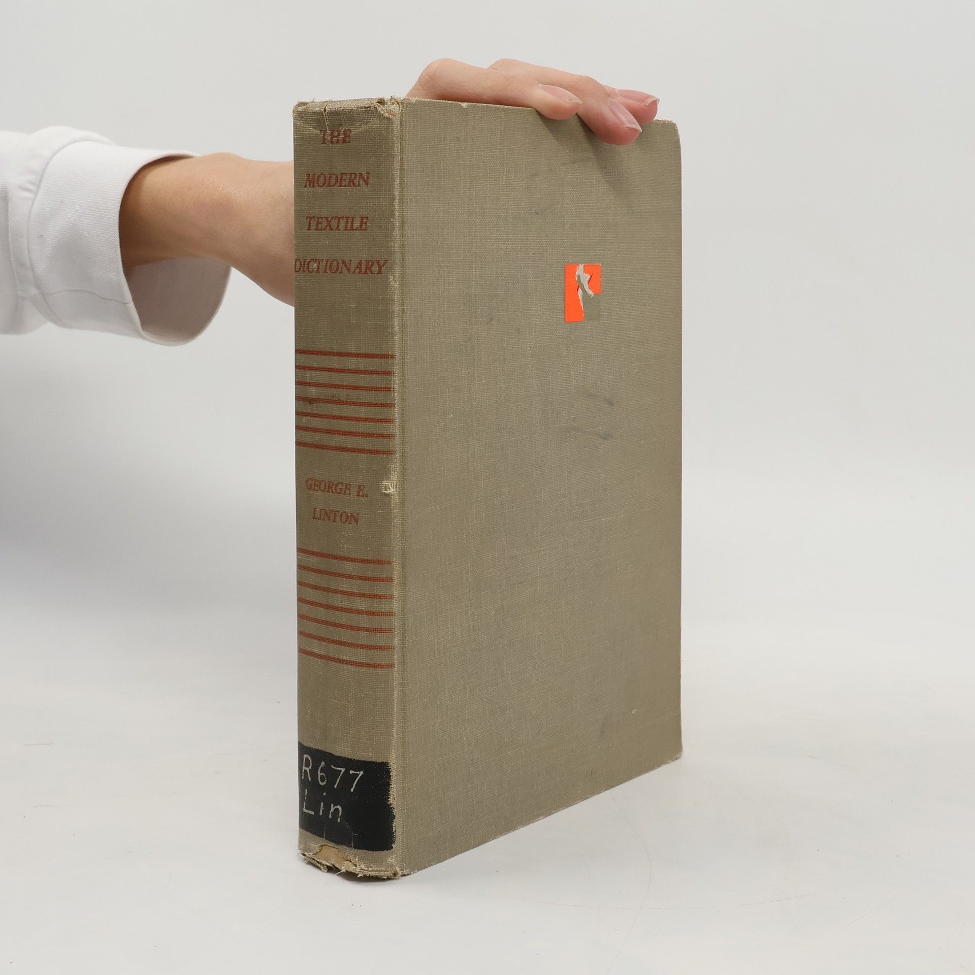 George Edward Linton The Modern Textile Dictionary