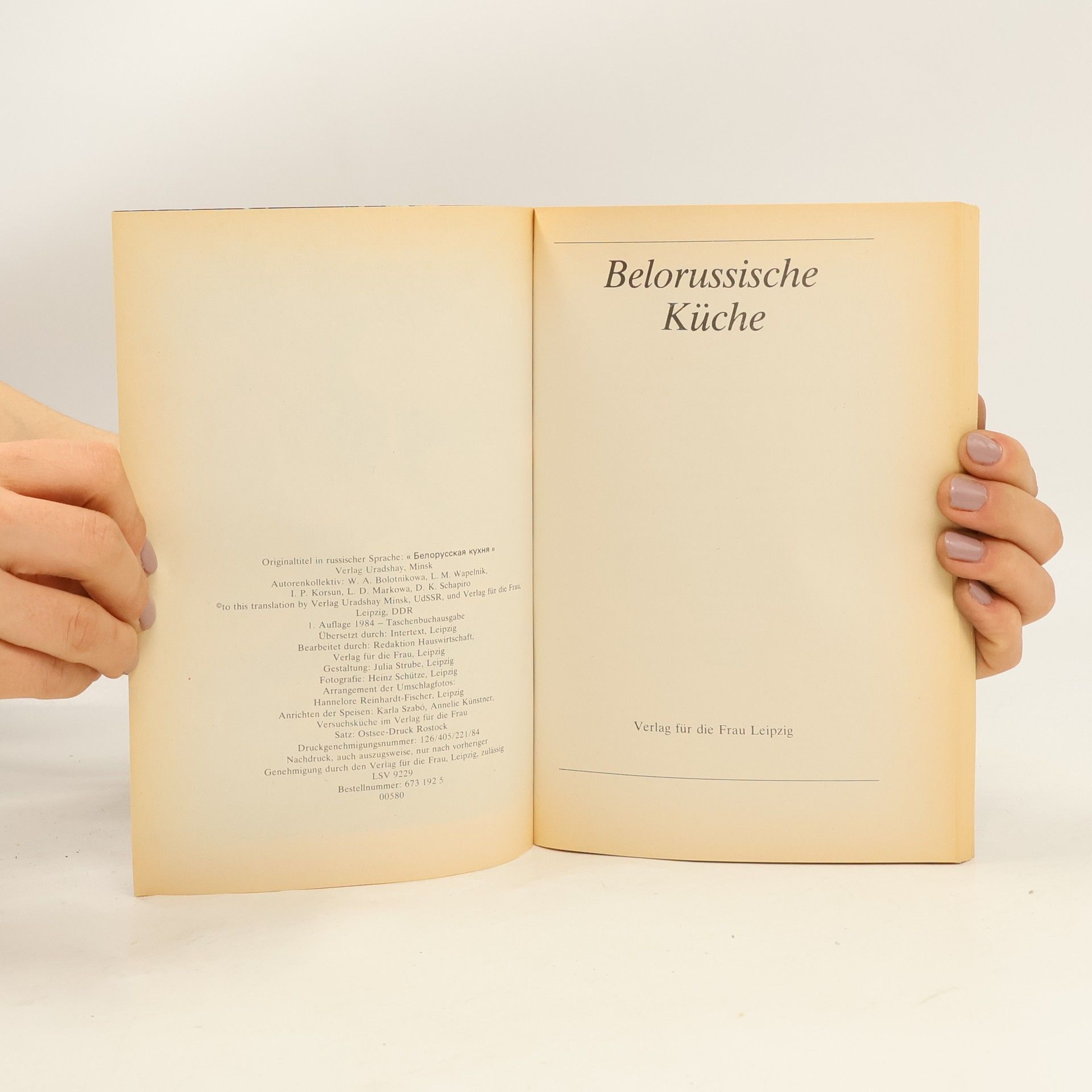 Various authors Belorussische Küche