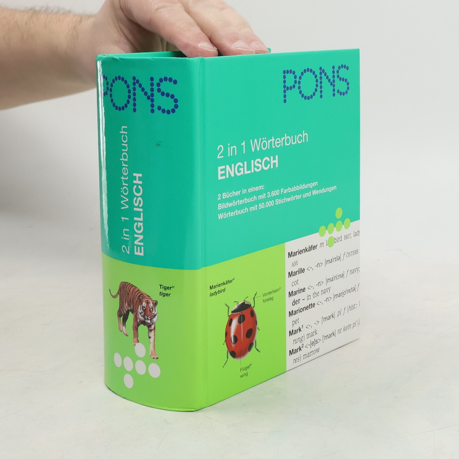 AA.VV. PONS 2 in 1 Wörterbuch Englisch