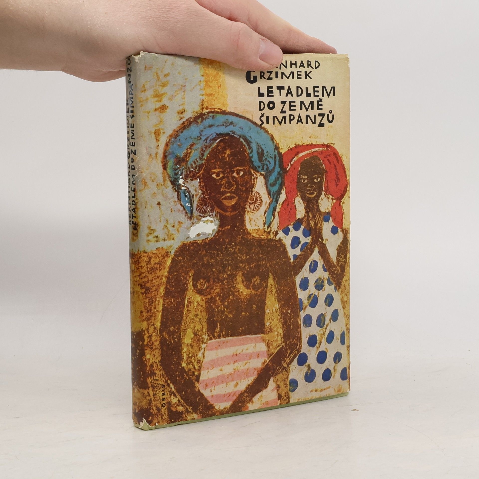Bernhard Grzimek Letadlem do země šimpanzů