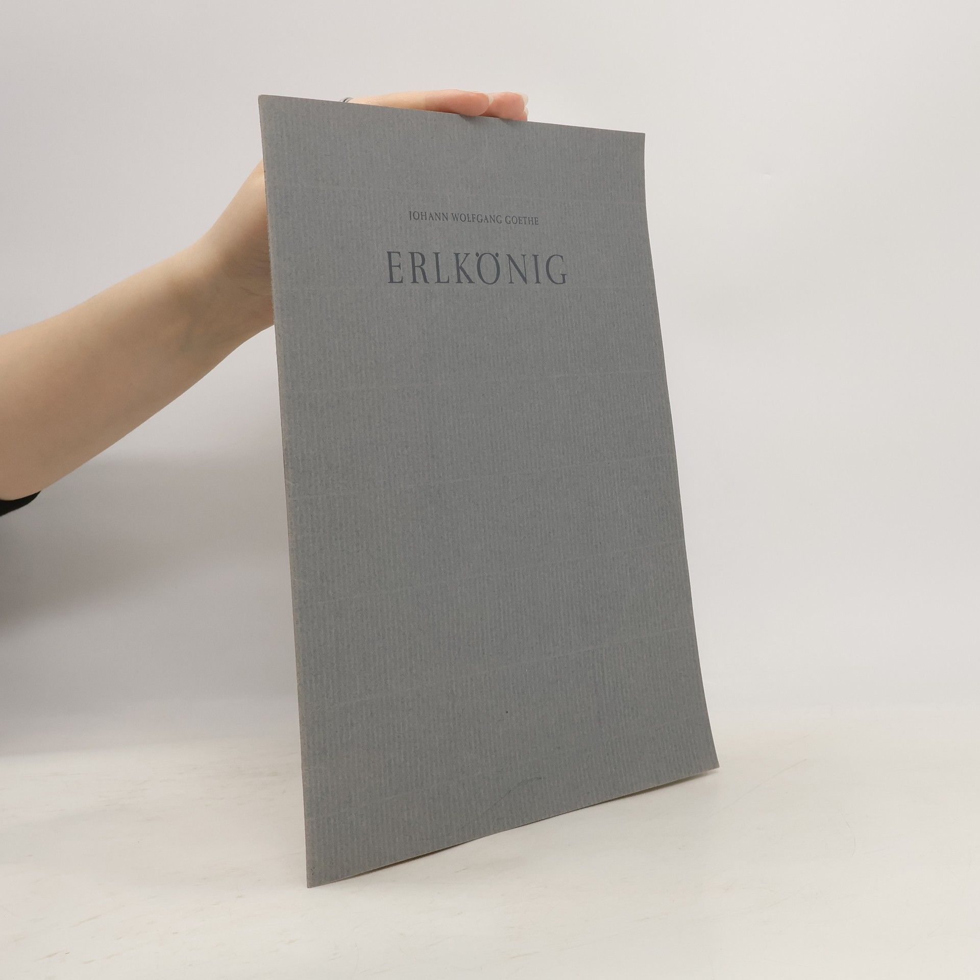 Johann Wolfgang von Goethe Erlkönig