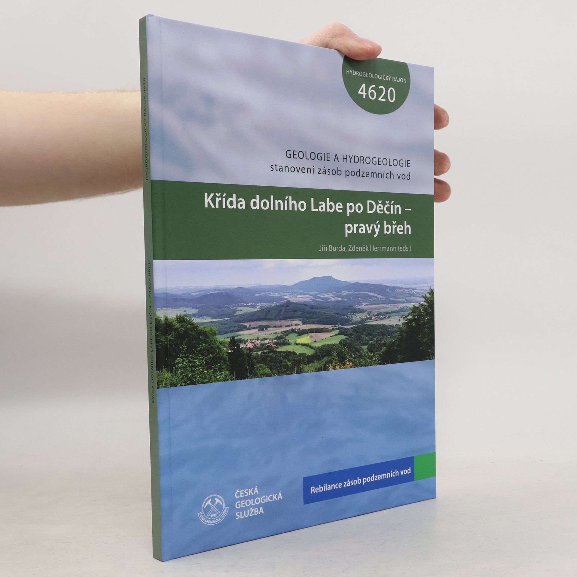 Ferdinand Herčík Křída dolního Labe po Děčín - pravý břeh