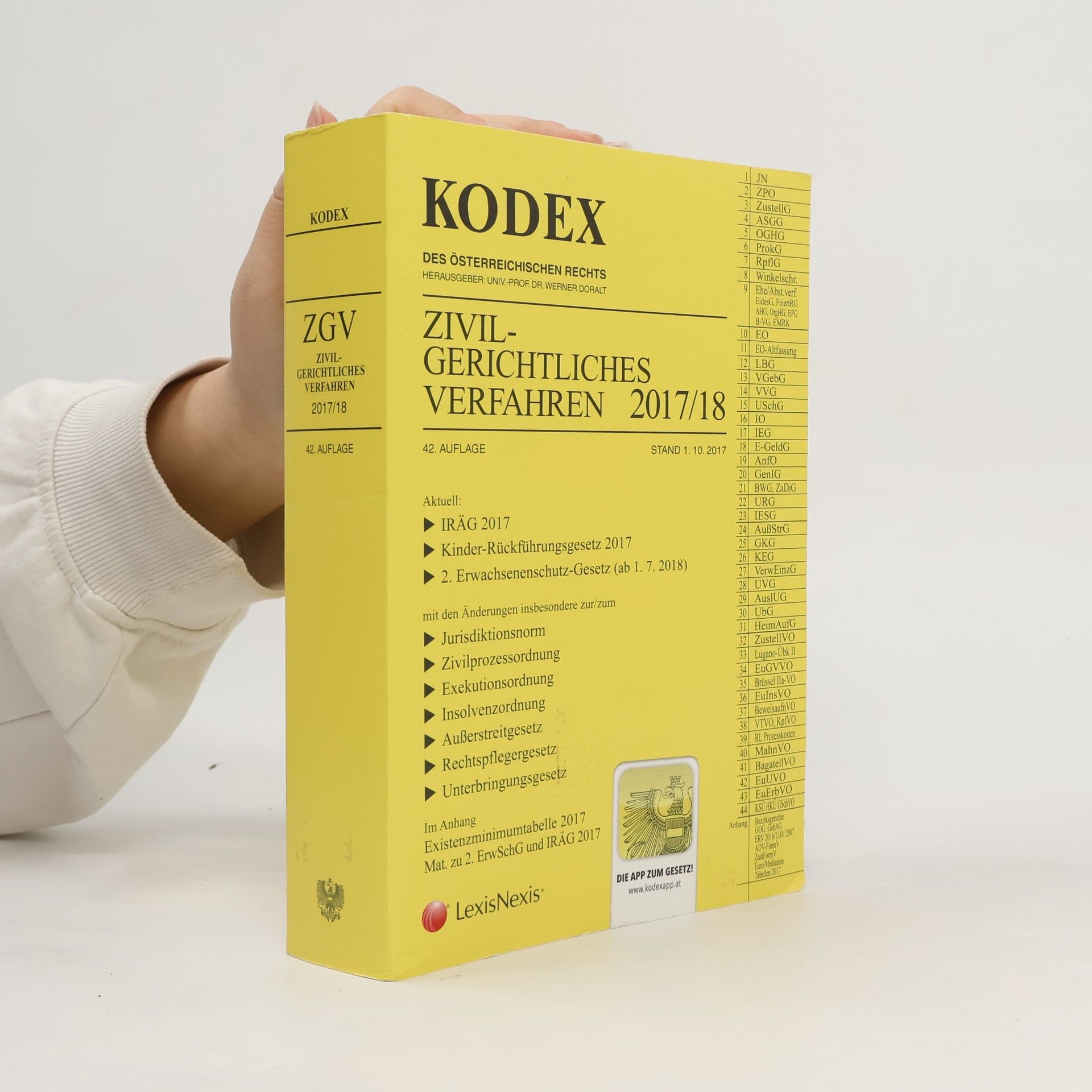 Werner Doralt Kodex: Zivilgerichtliches Verfahren