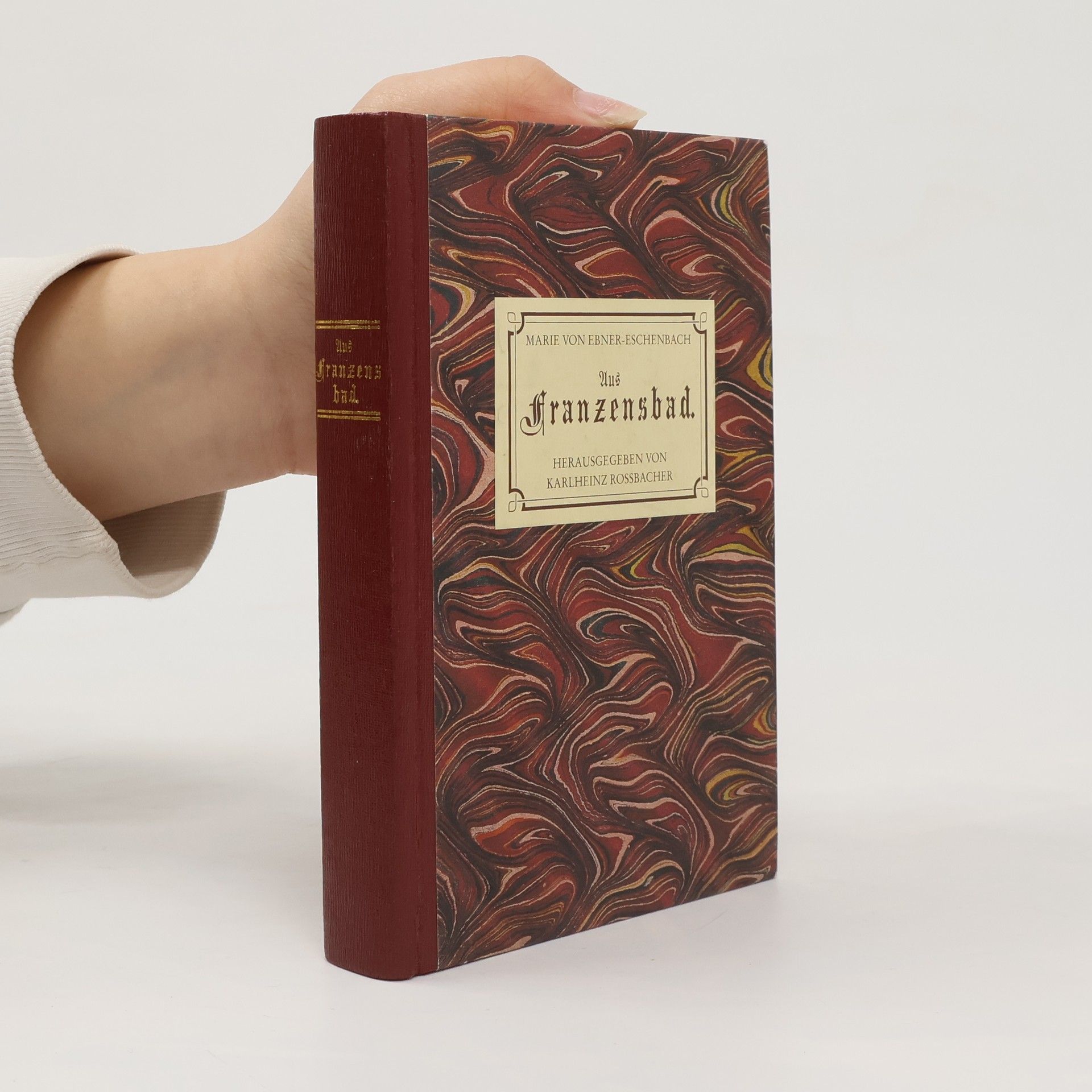 Marie von Ebner-Eschenbach Aus Franzensbad