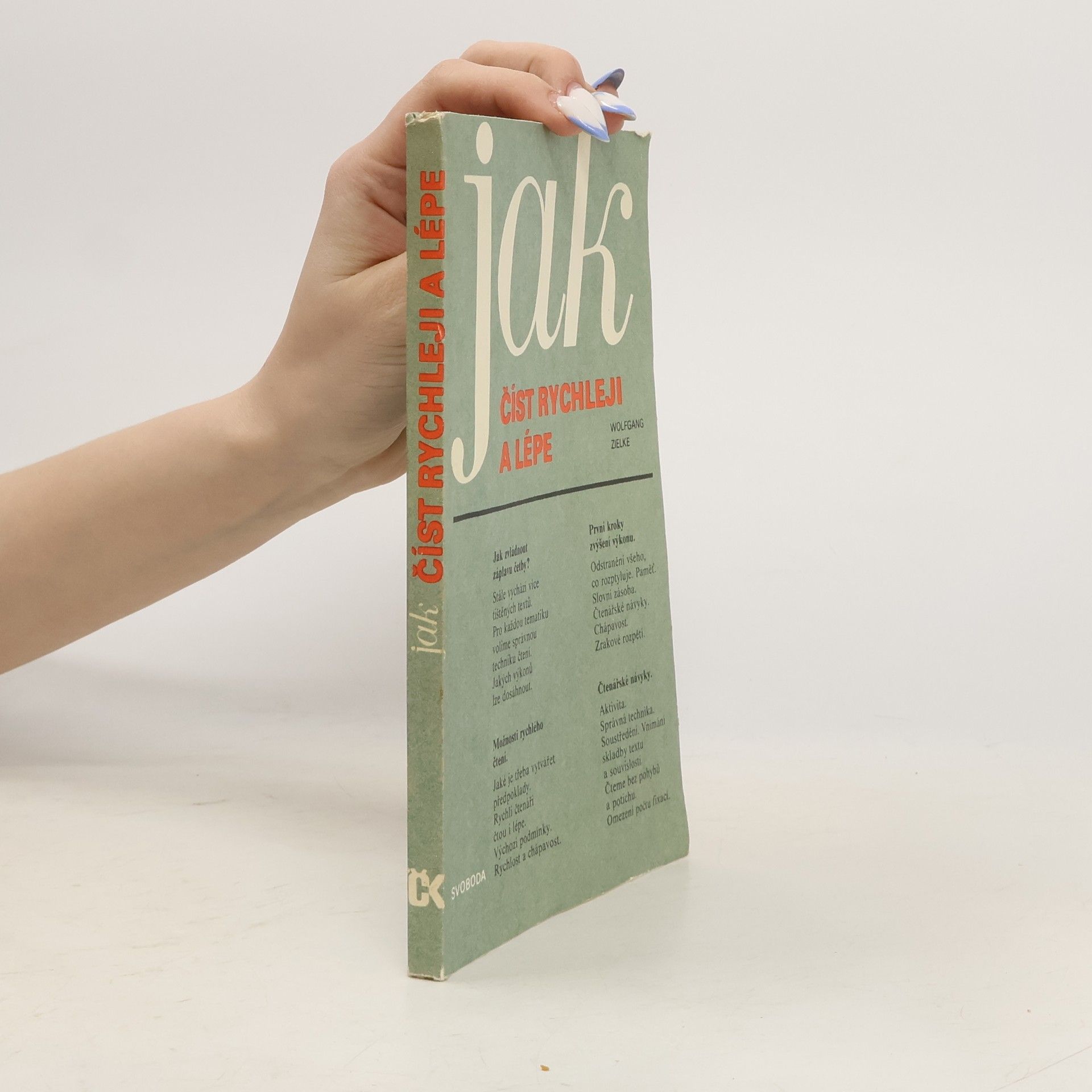 Wolfgang Zielke Jak číst rychleji a lépe