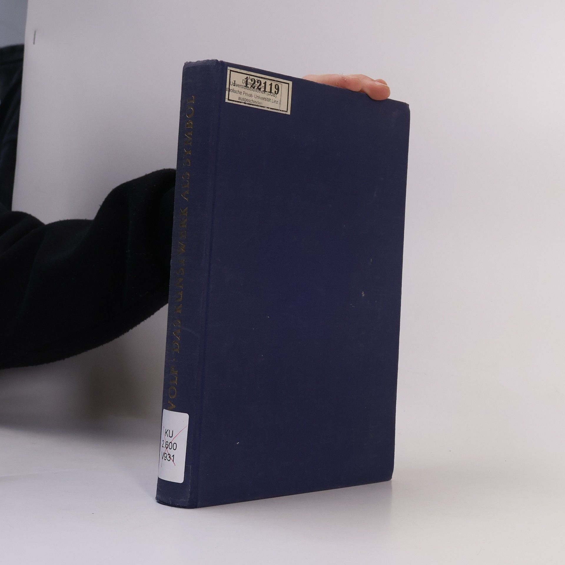 Rainer Volp Das Kunstwerk als Symbol