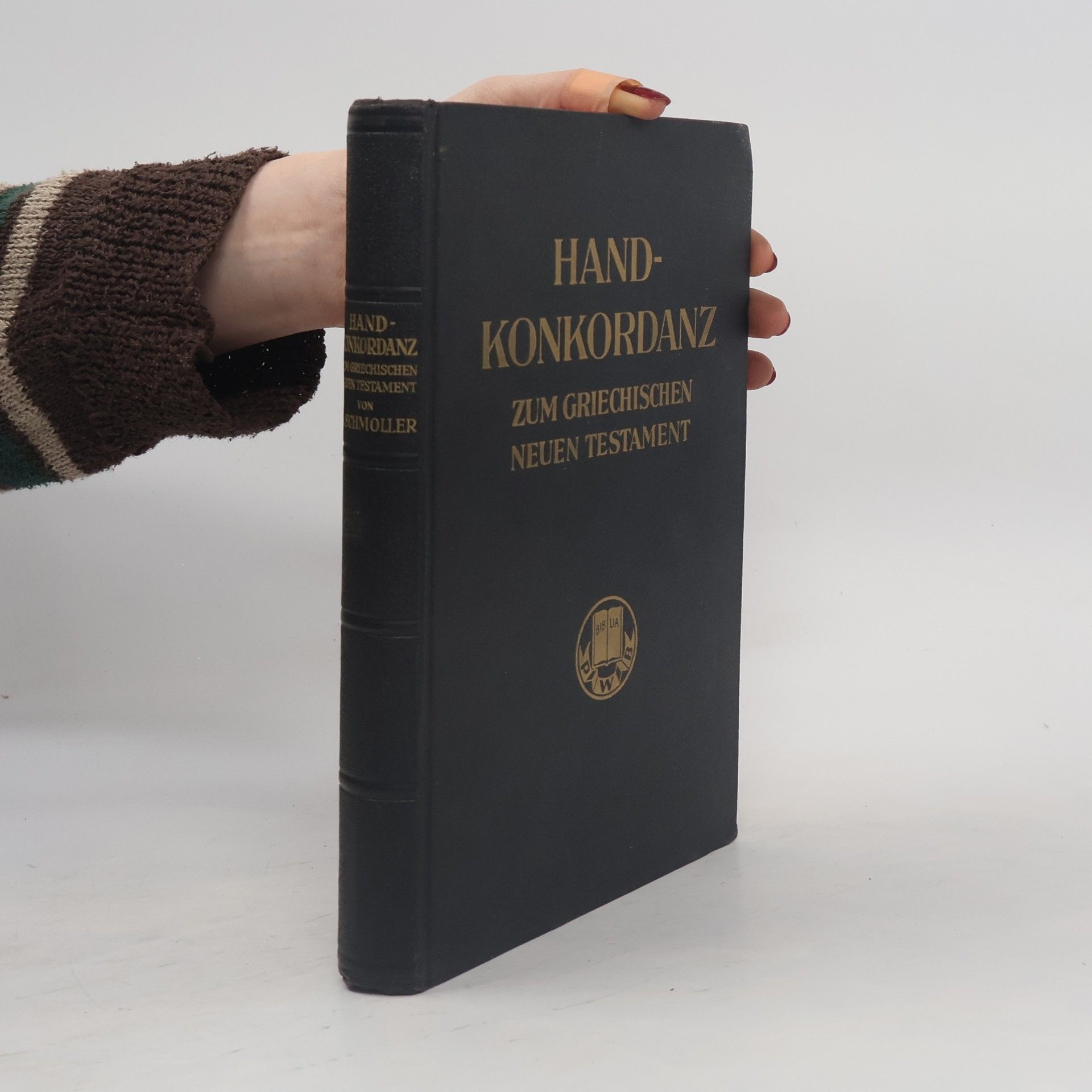 Alfred Schmoller Handkonkordanz