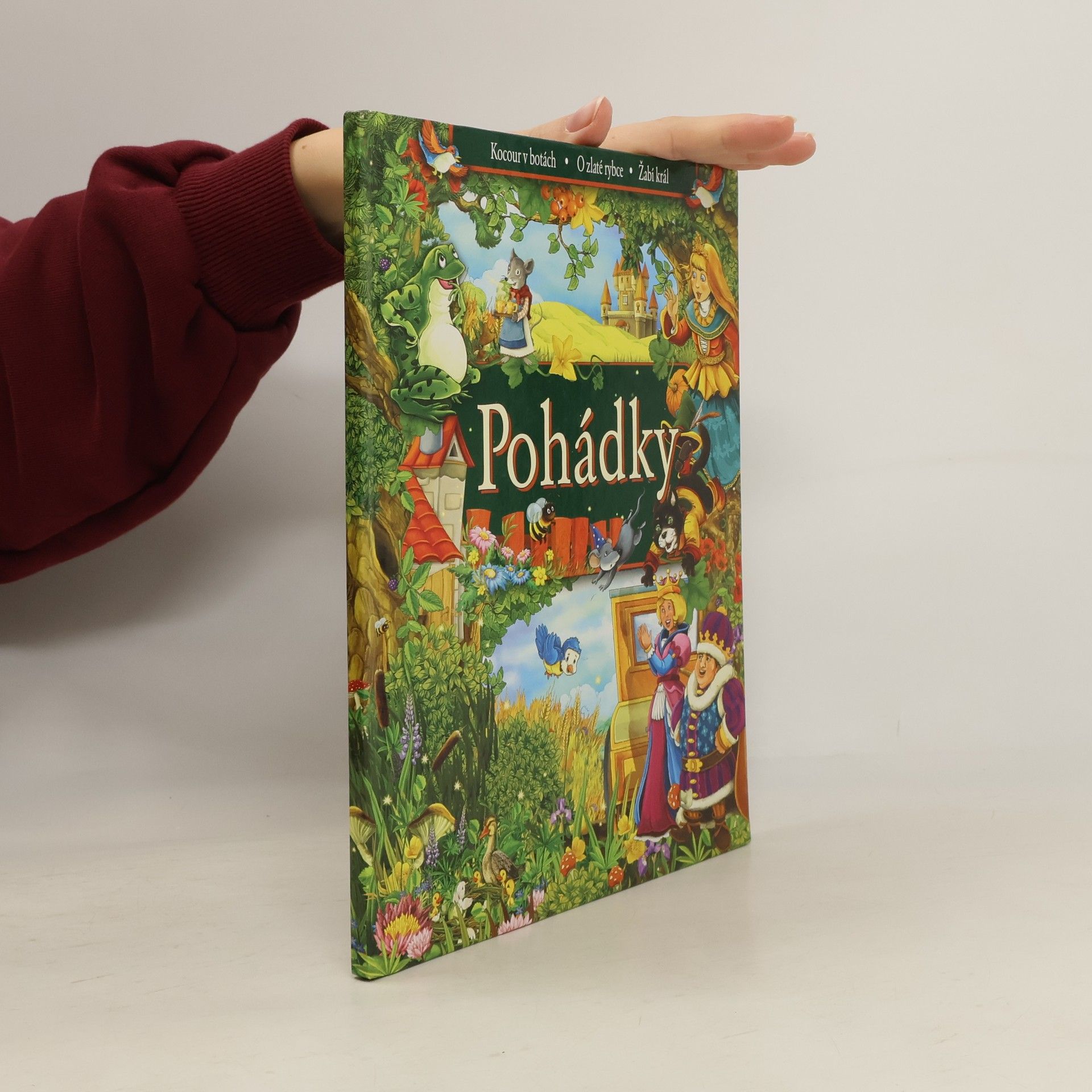 Janusz Jabloński Pohádky. Kocour v botách. O zlaté rybce. Žabí král
