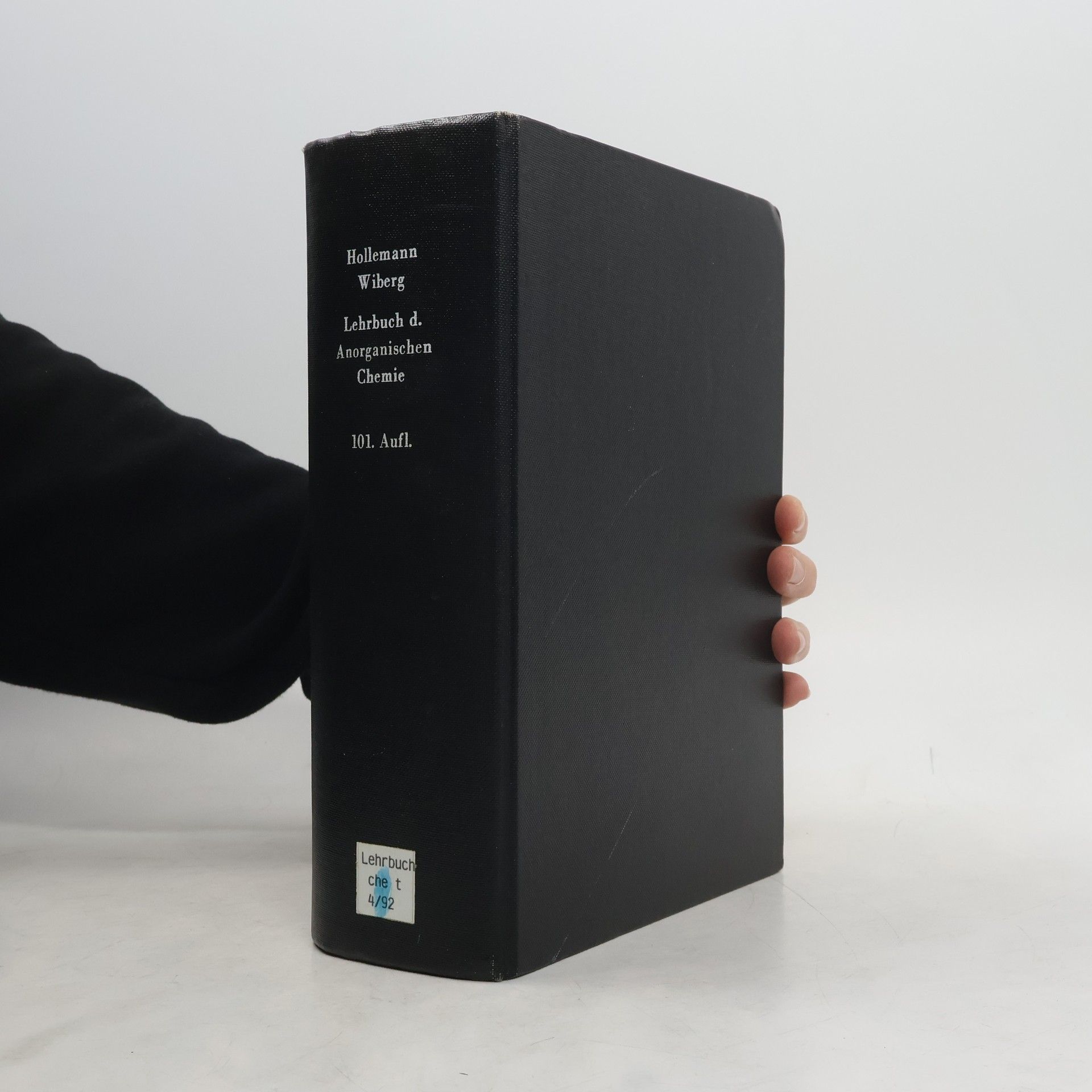 Arnold F. Holleman Lehrbuch der anorganischen Chemie