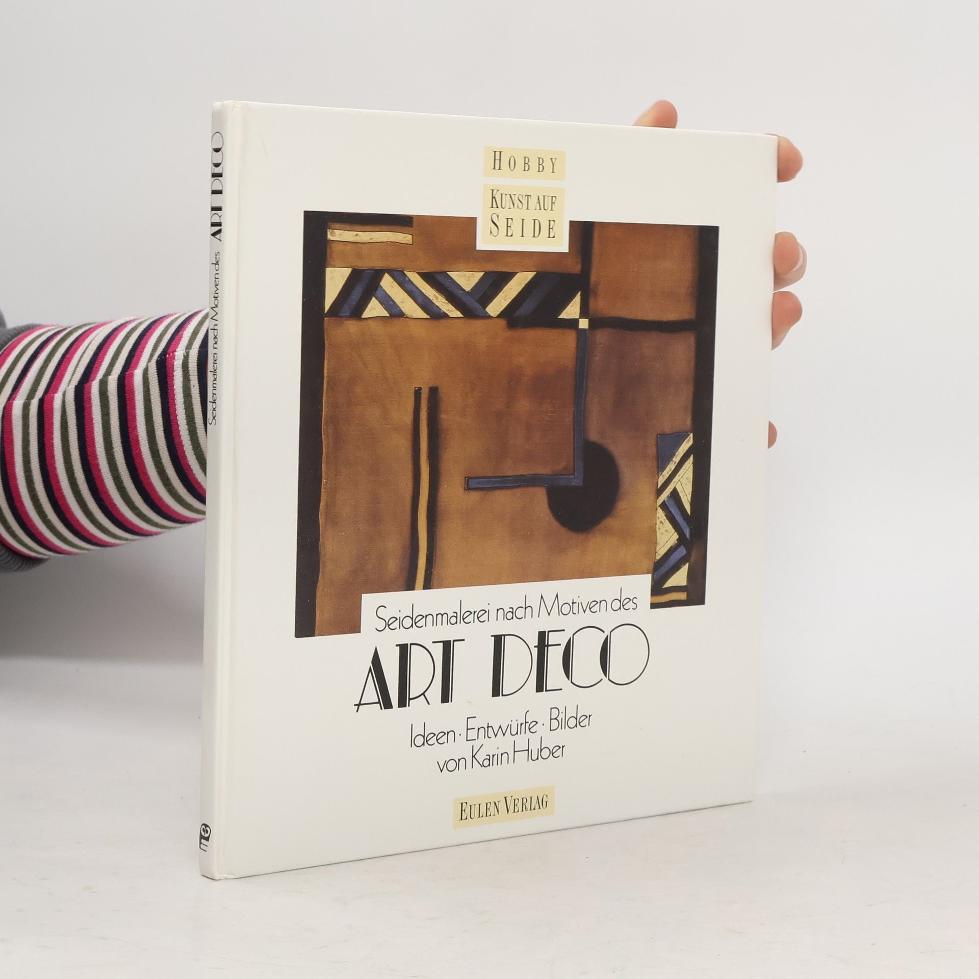 Karin Huber Seidenmalerei nach Motiven des Art Deco