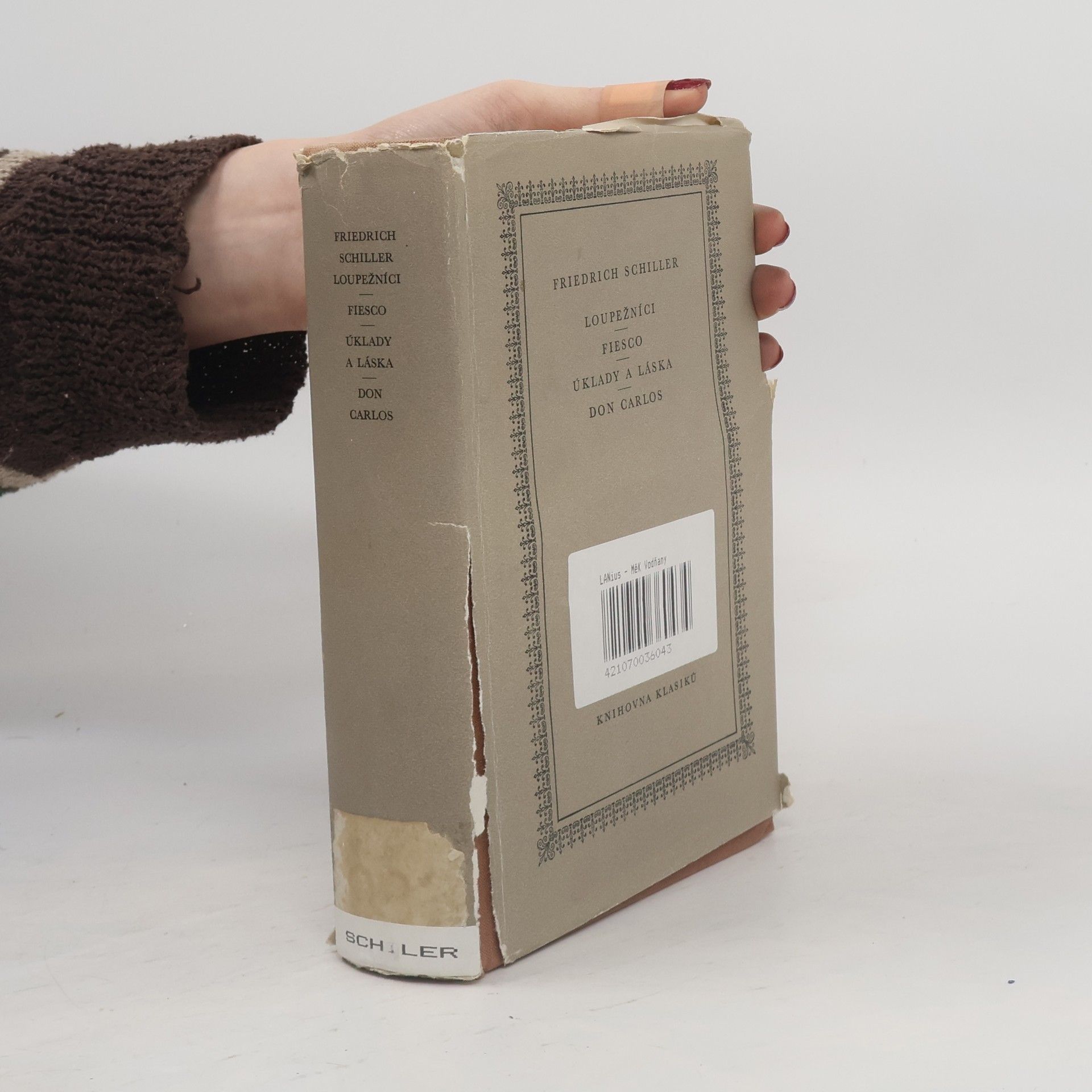 Friedrich Schiller Loupežníci. Fiesco. Úklady a láska. Don Carlos