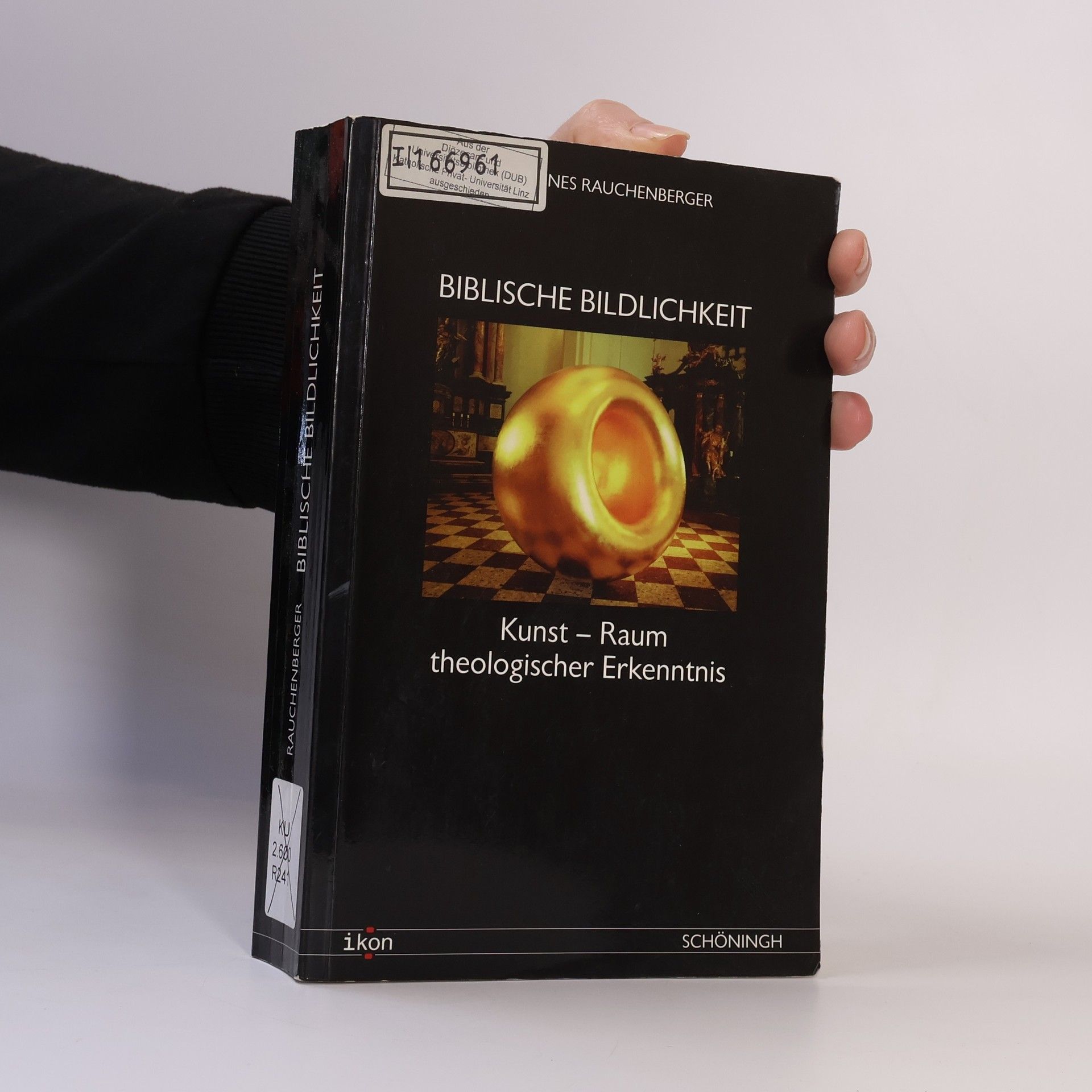 Johannes Rauchenberger Ikon Bild + Theologie: Biblische Bildlichkeit