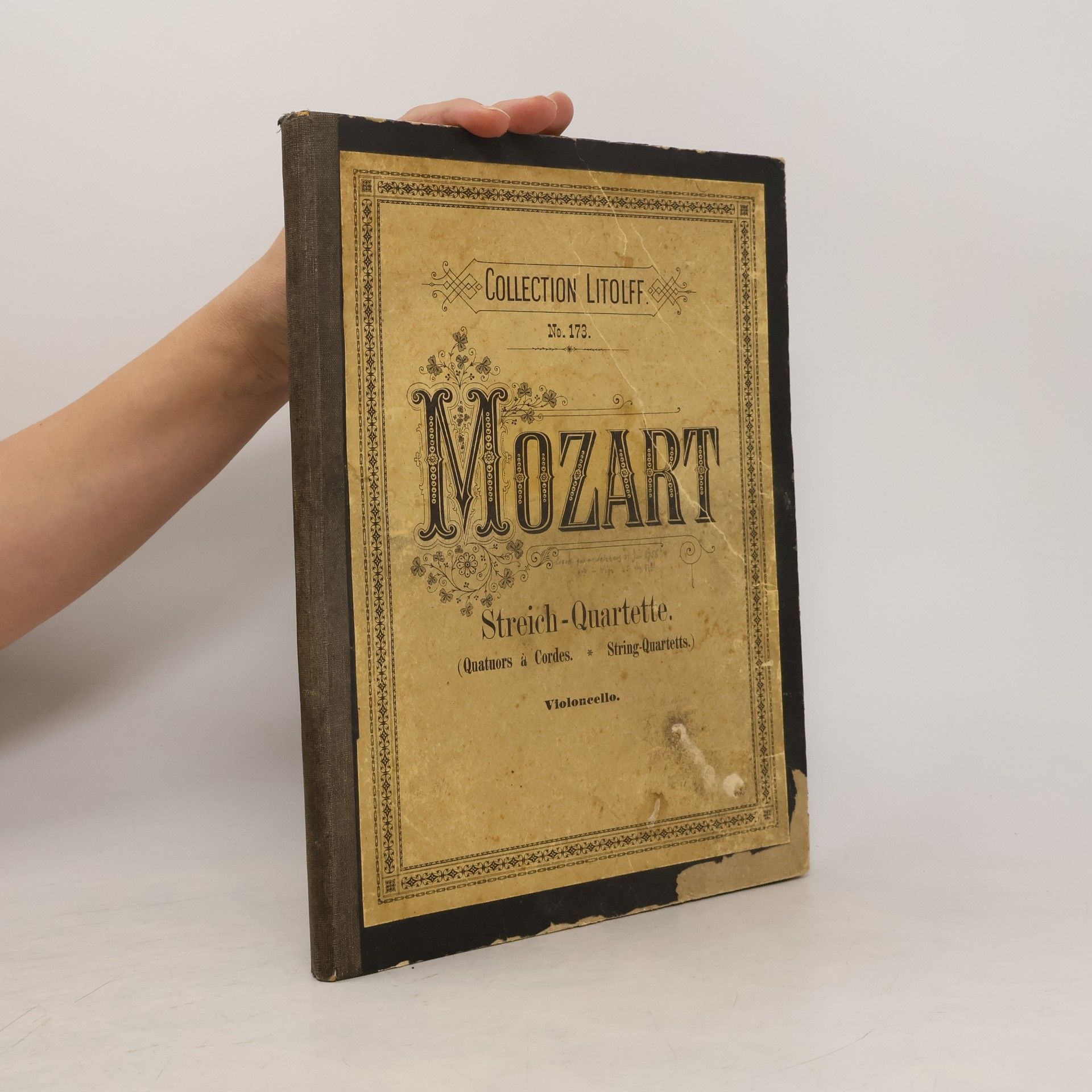Wolfgang Amadeus Mozart Mozart. Collection Litolff No. 173