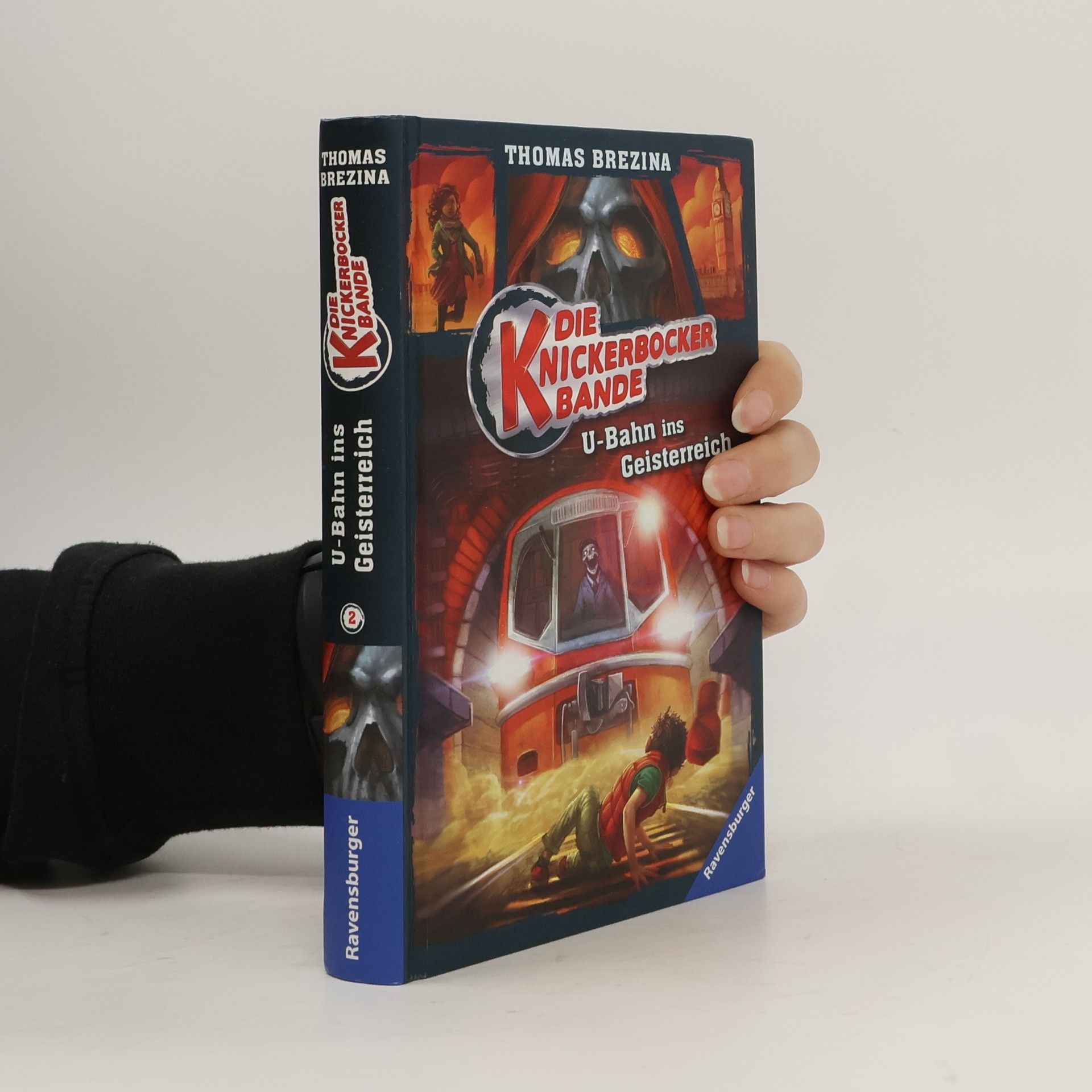 Thomas Brezina Die Knickerbocker-Bande. U-Bahn ins Geisterreich