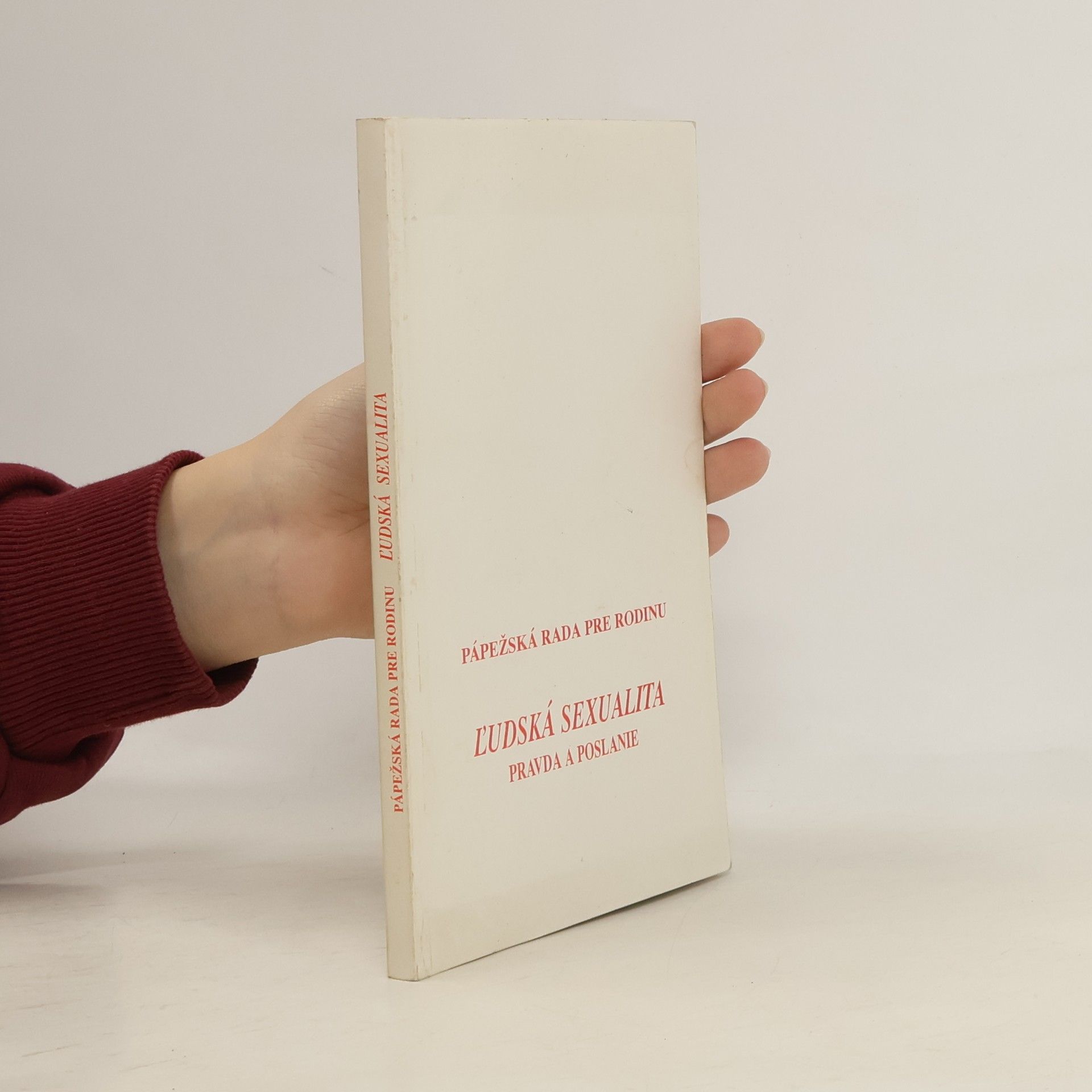 Ľudská sexualita.. Pápežská rada pre rodinu