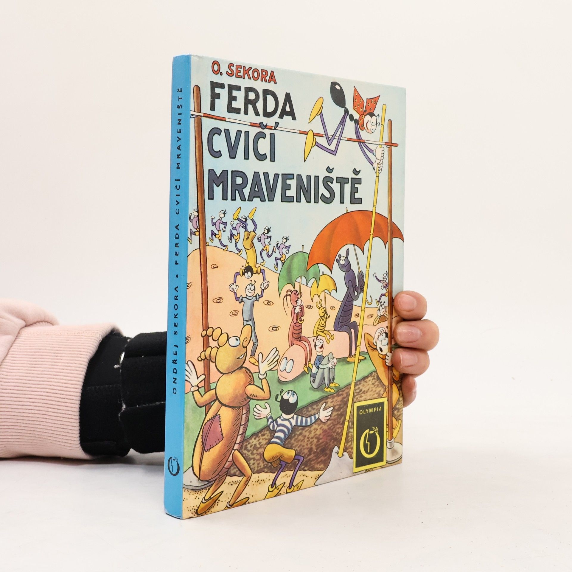 Ondřej Sekora Ferda cvičí mraveniště