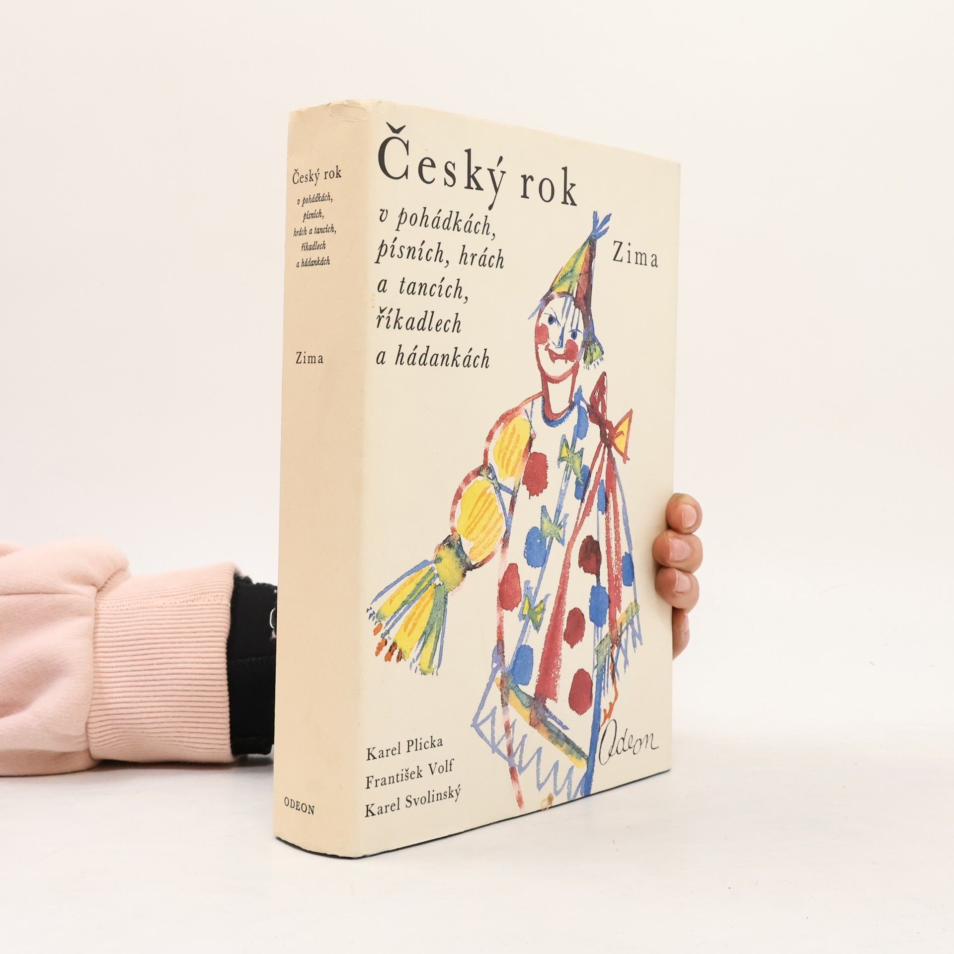 Český rok v pohádkách, písních, hrách a tancích, říkadlech a hádankách. Čtvrtý díl. Zima