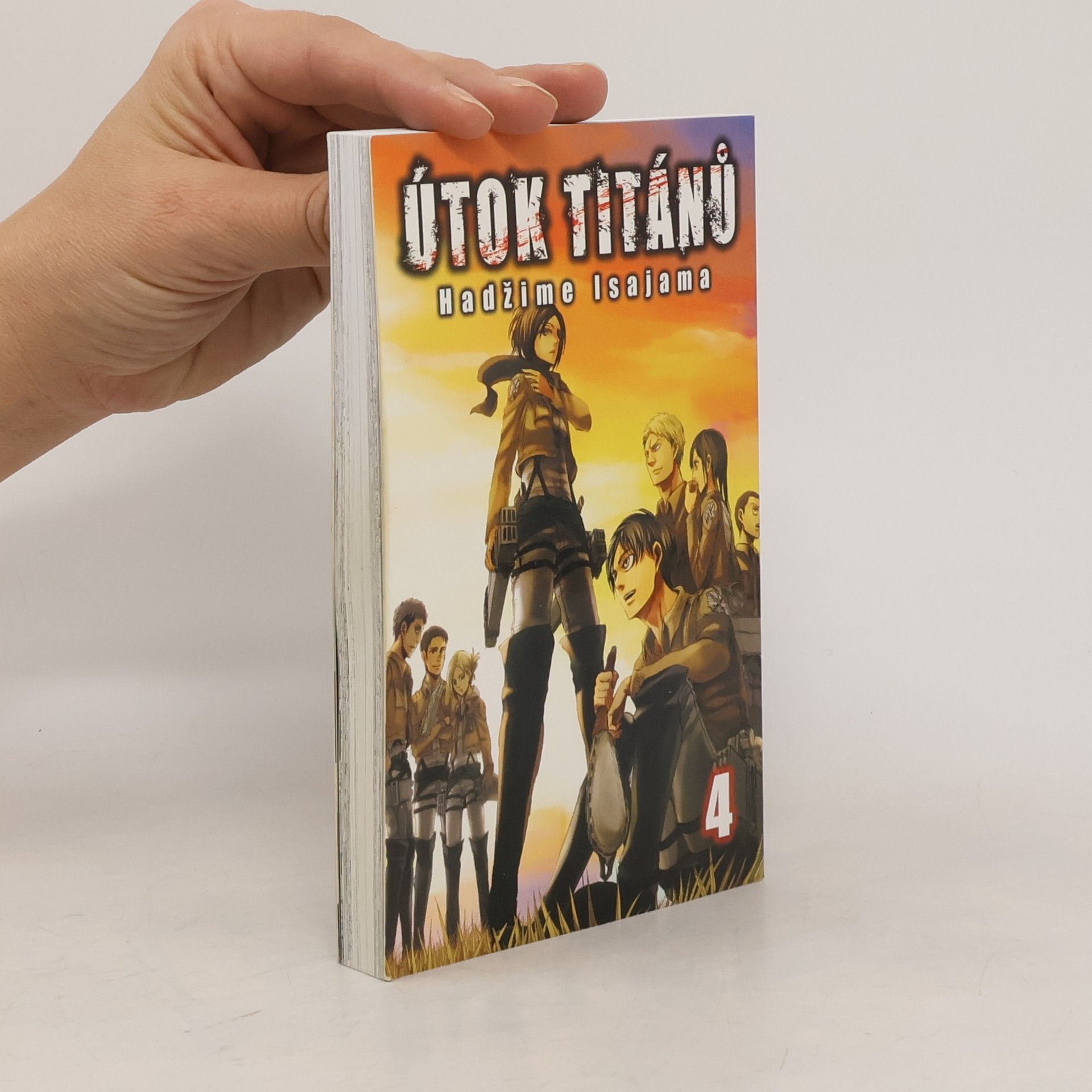 Hajime Isayama Útok titánů. 4