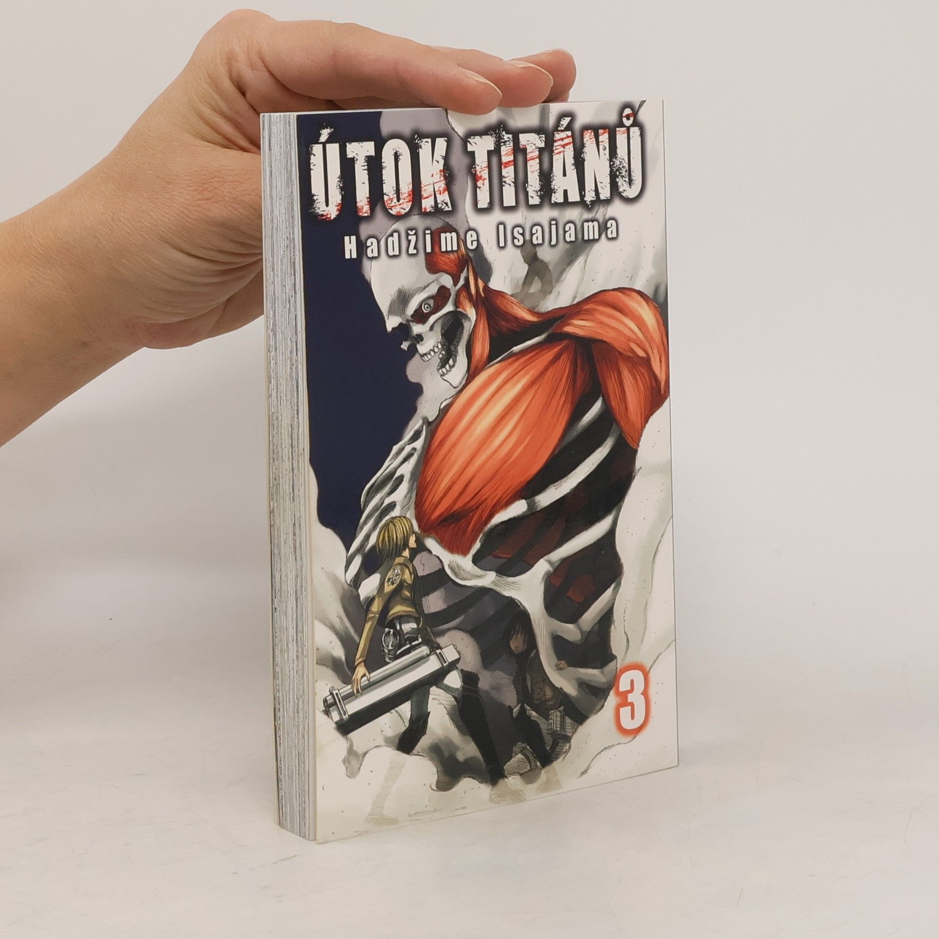 Hadžime Isajama Útok titánů. 3
