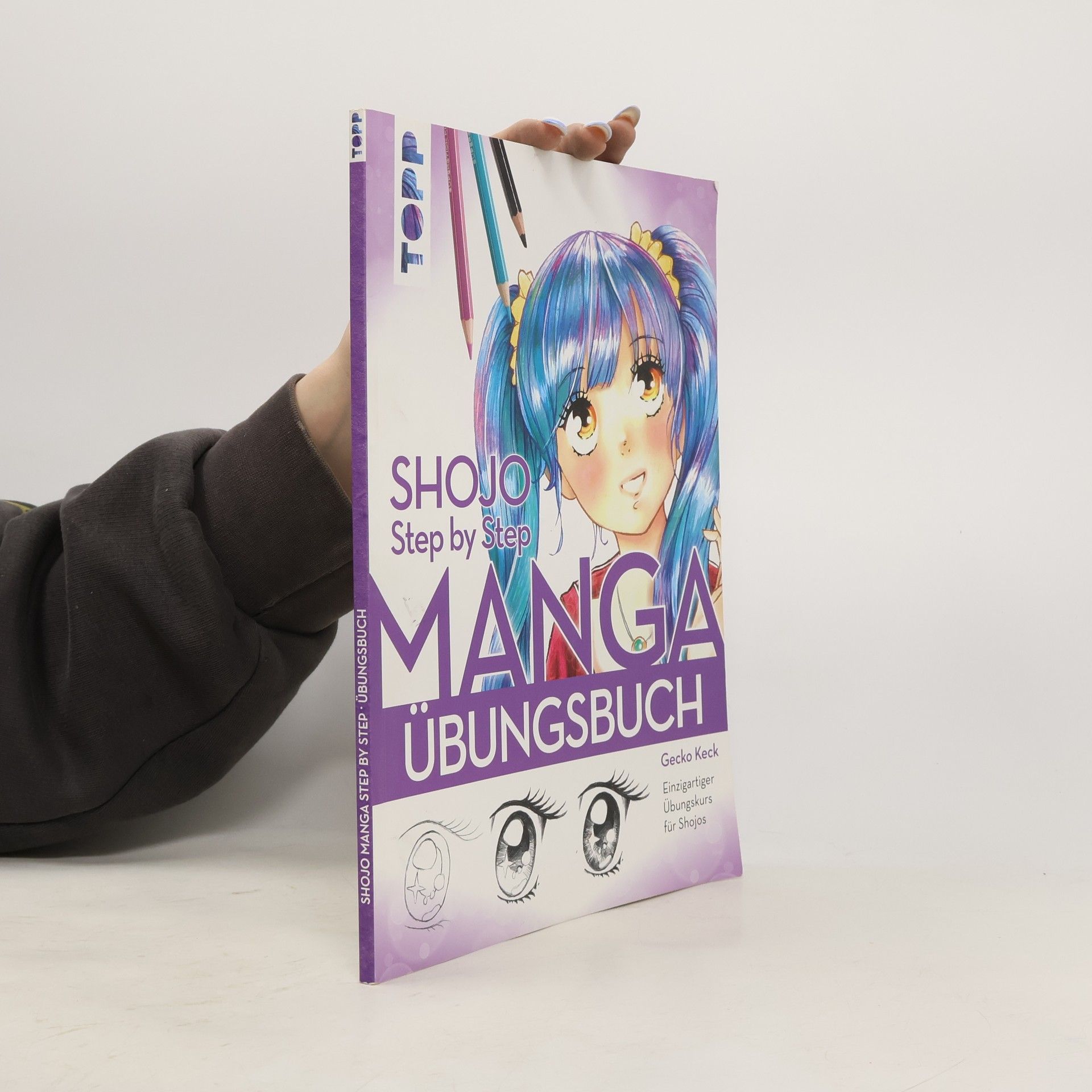 Gecko Keck Shojo Step by Step Manga Übungsbuch