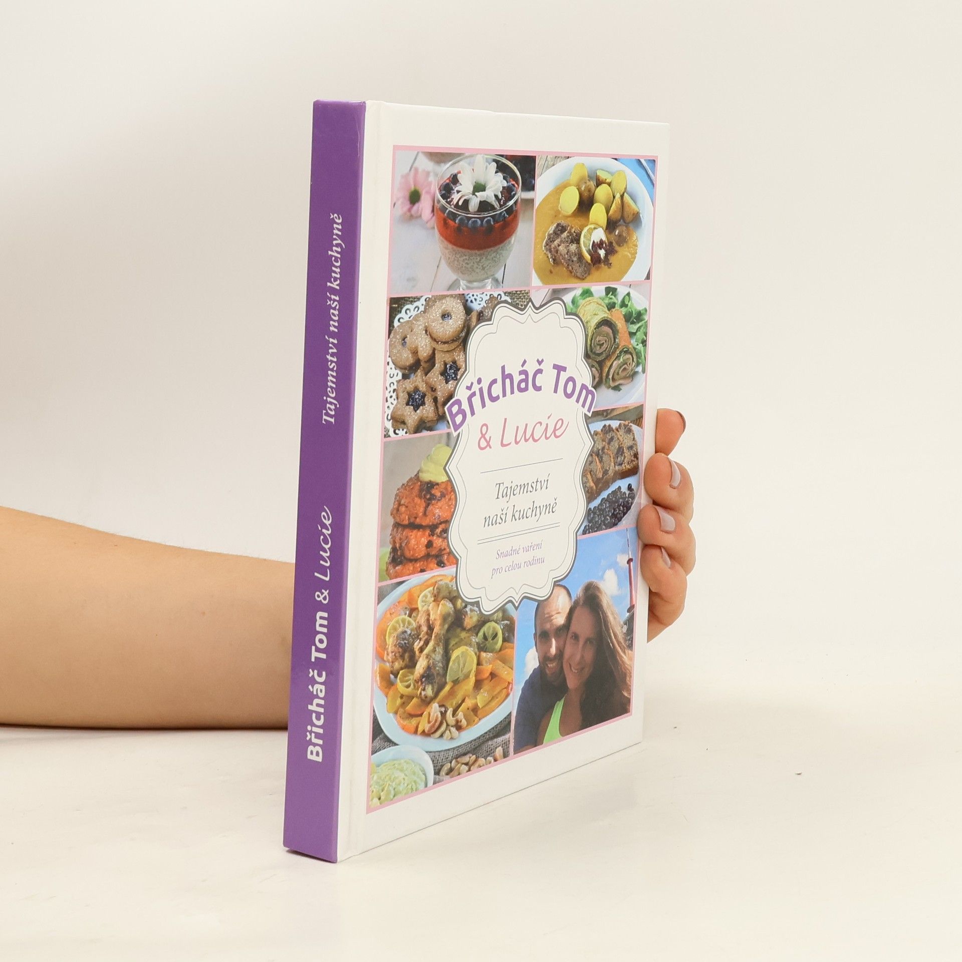 Tomáš Kosačík Břicháč Tom & Lucie. Tajemství naší kuchyně
