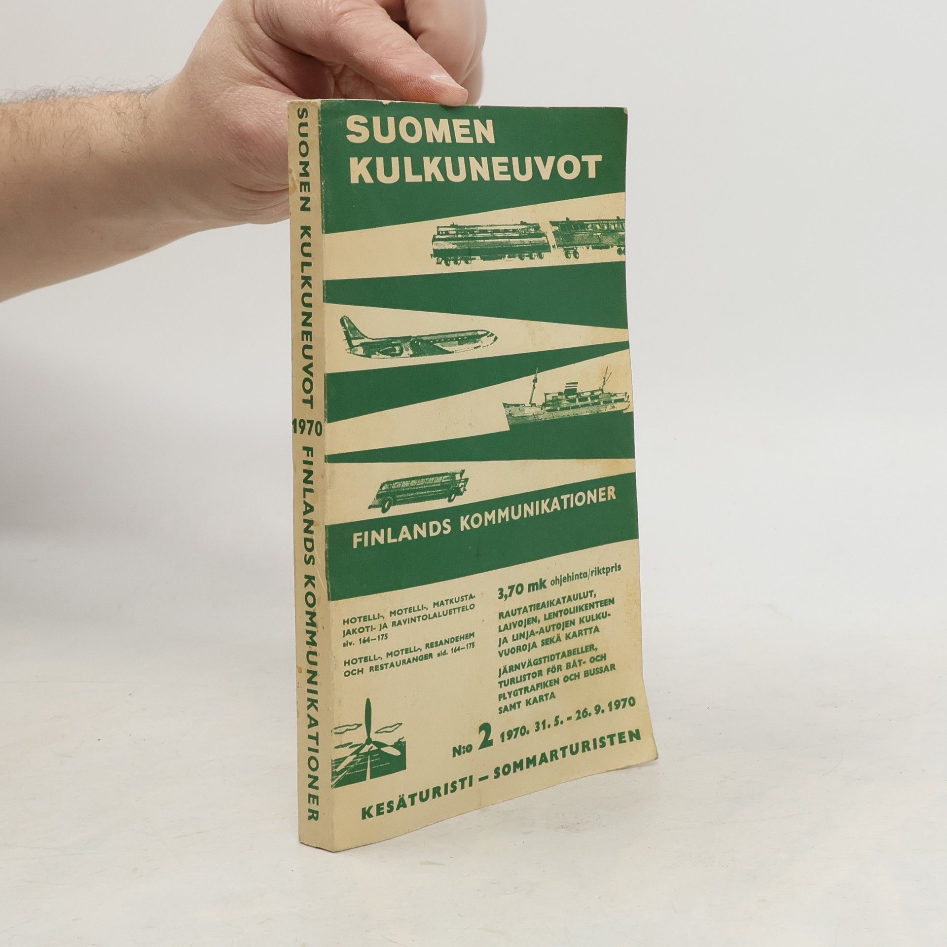 Autorenkollektiv Suomen kulkuneuvot 1970. Finlands kommunikationer