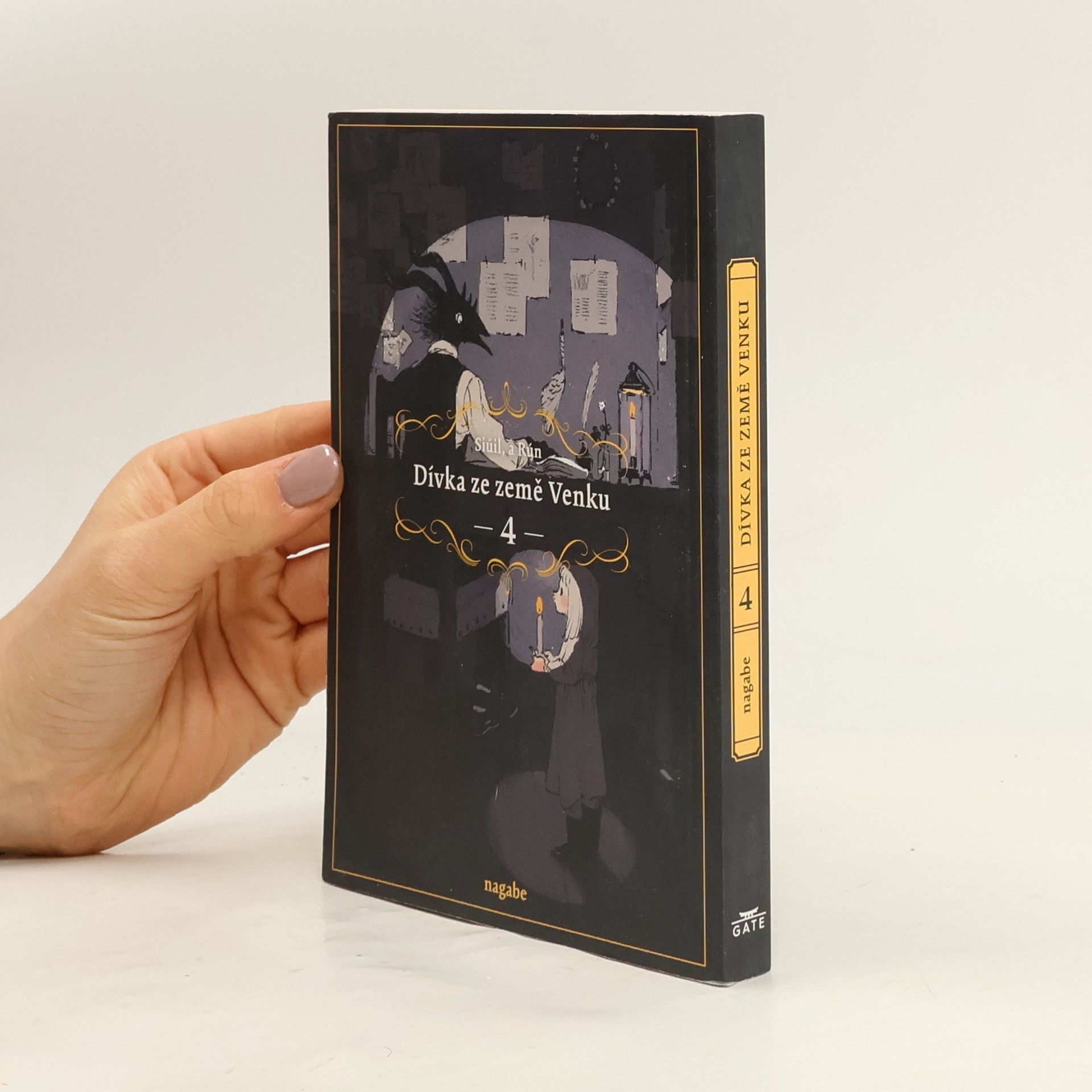 Nagabe Dívka ze země Venku: Siúil, a Rún. 4