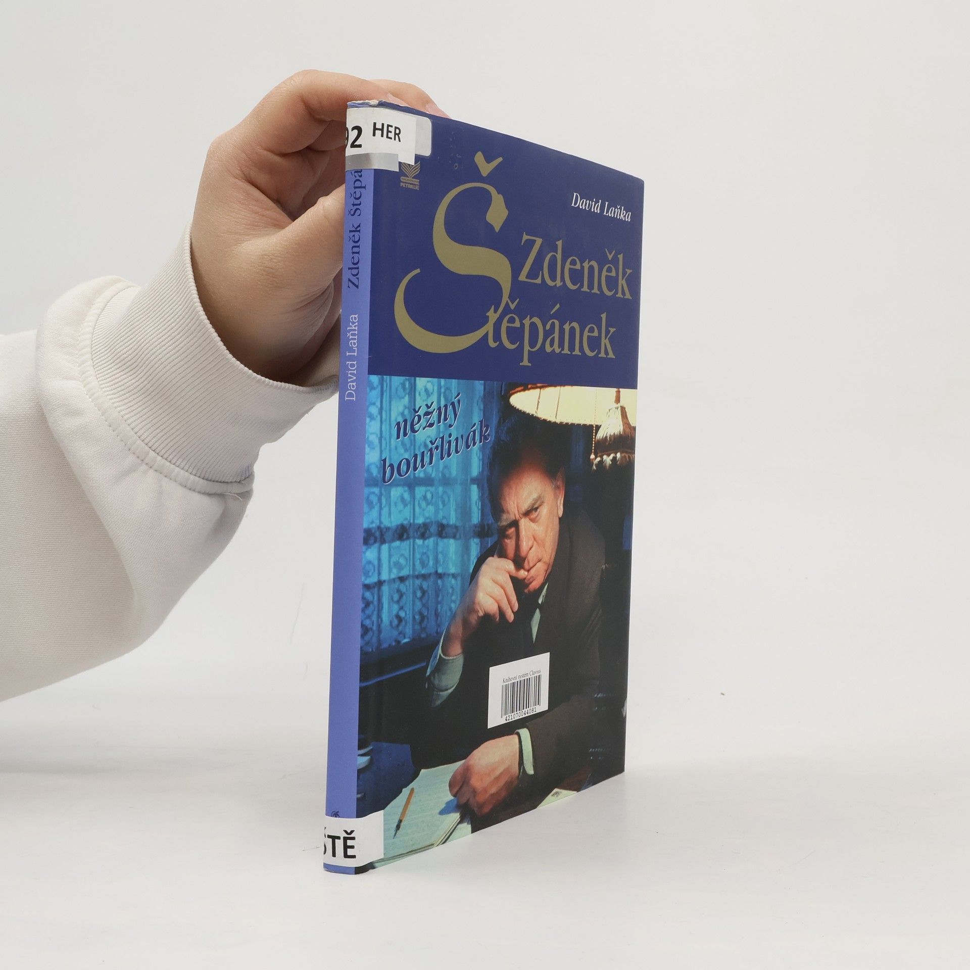 David Laňka Zdeněk Štěpánek: Něžný bouřlivák