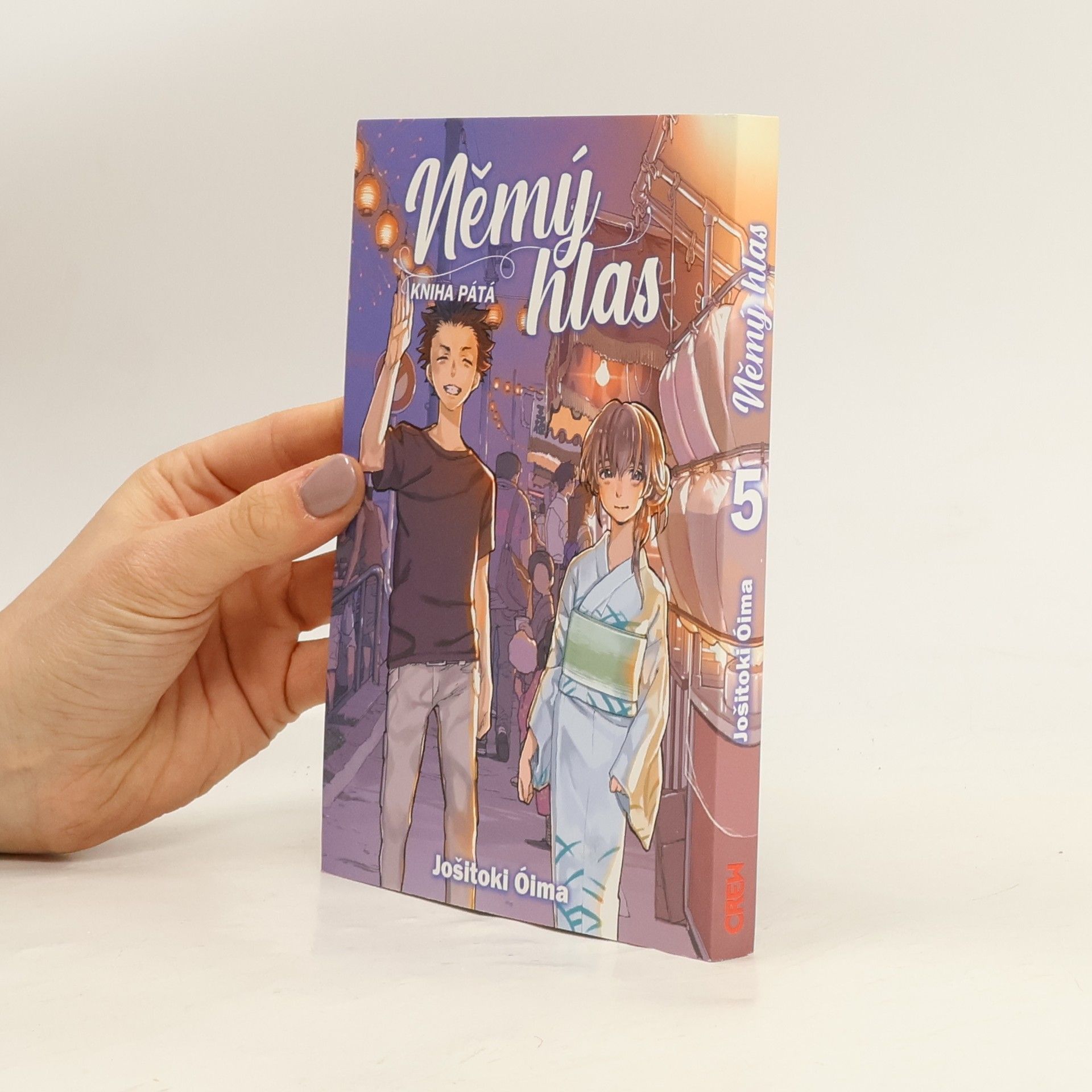 Jošitoki Óima Němý hlas. Kniha pátá