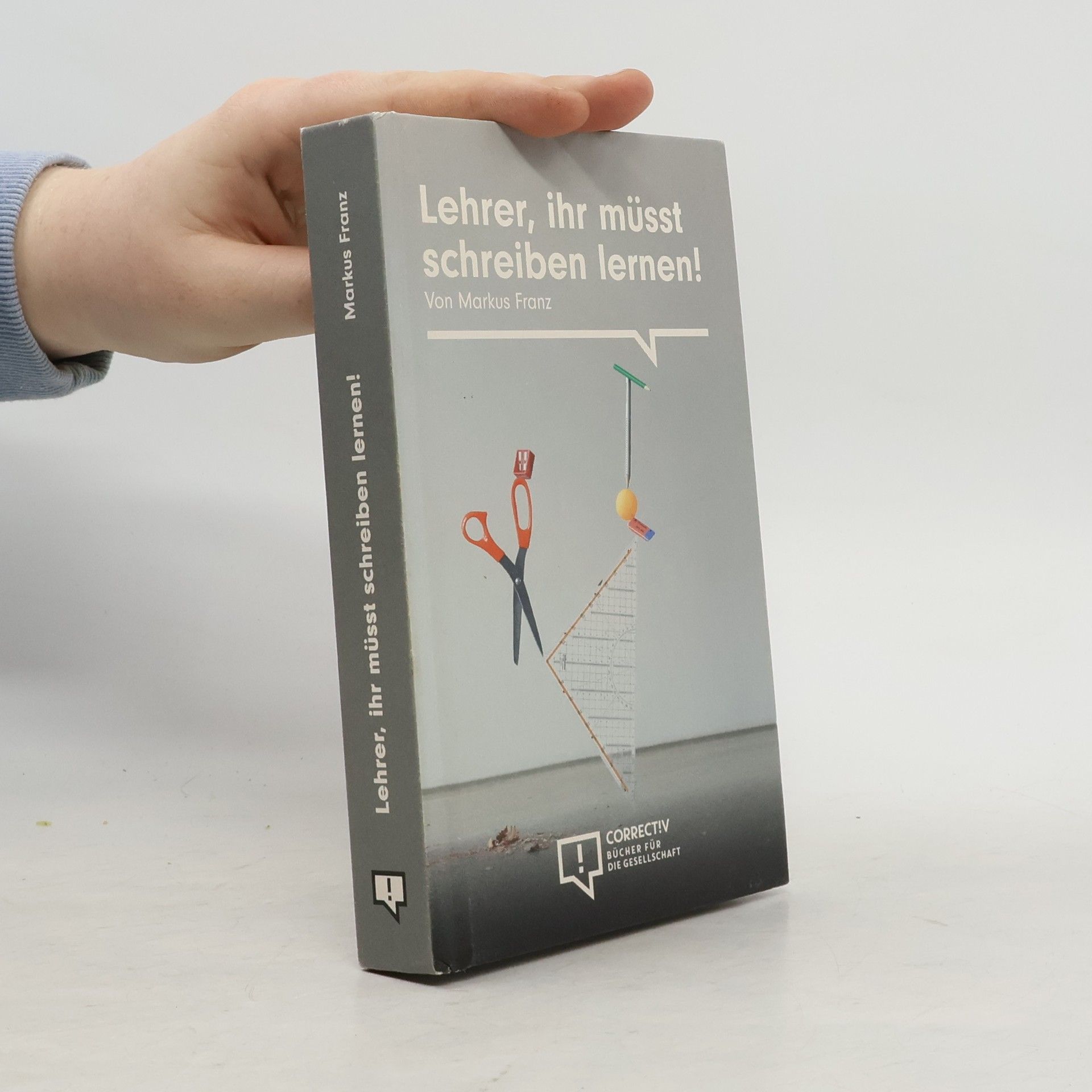 Markus Franz Lehrer, ihr müsst schreiben lernen!