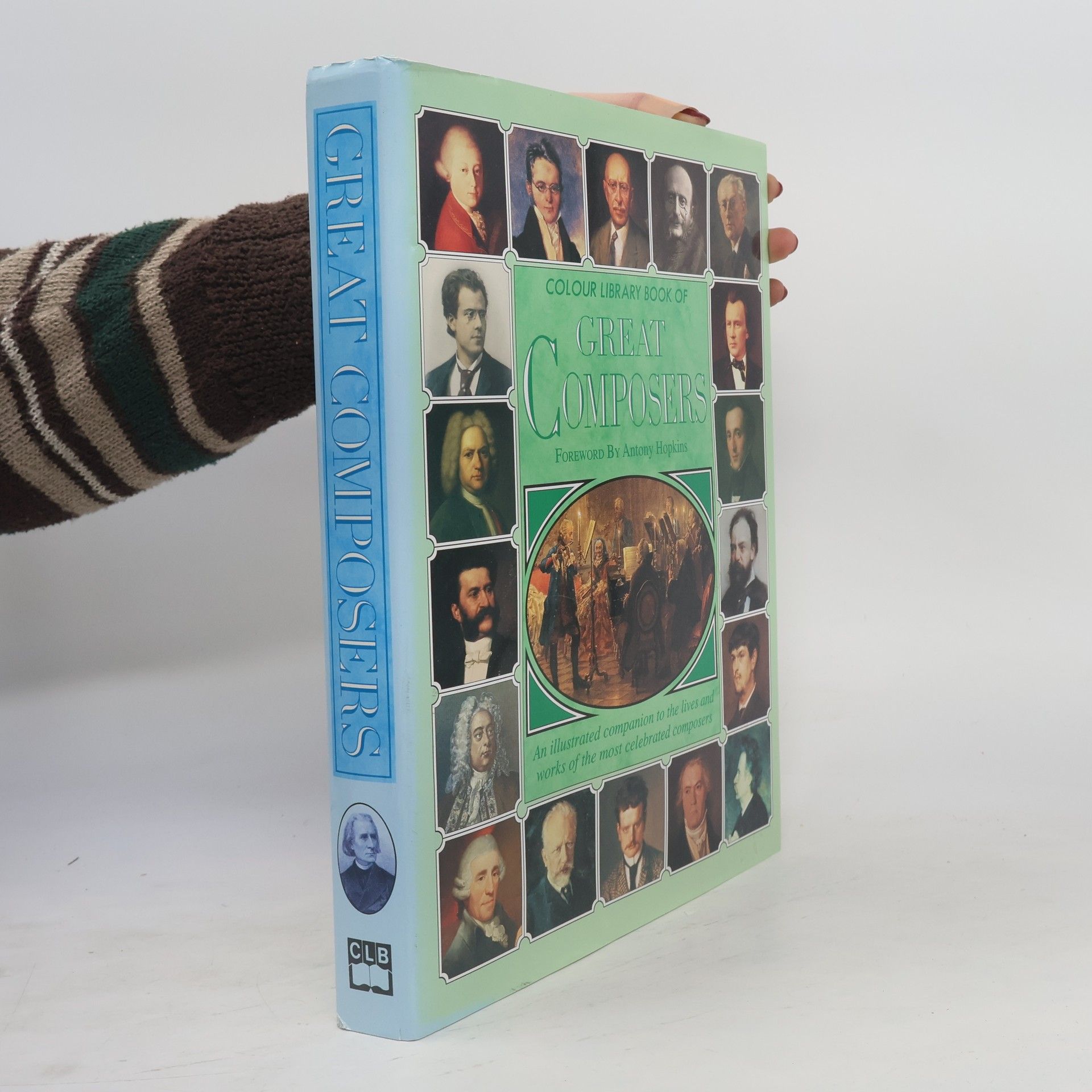 Antony Hopkins Colour Library Book of Great Composers