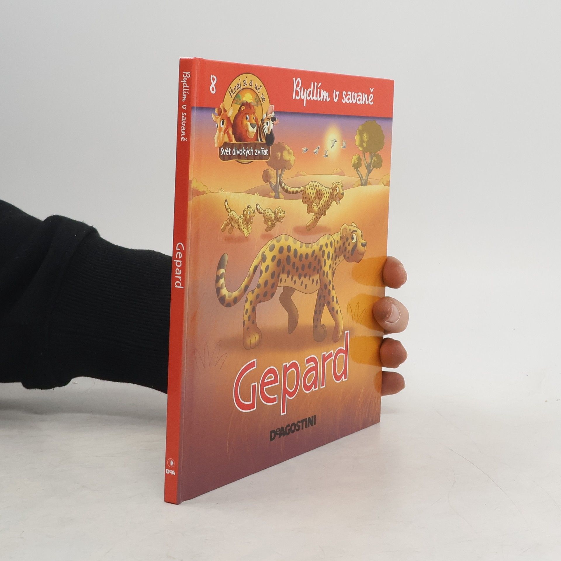 Hana Fasurová Bydlím v savaně 8. Gepard