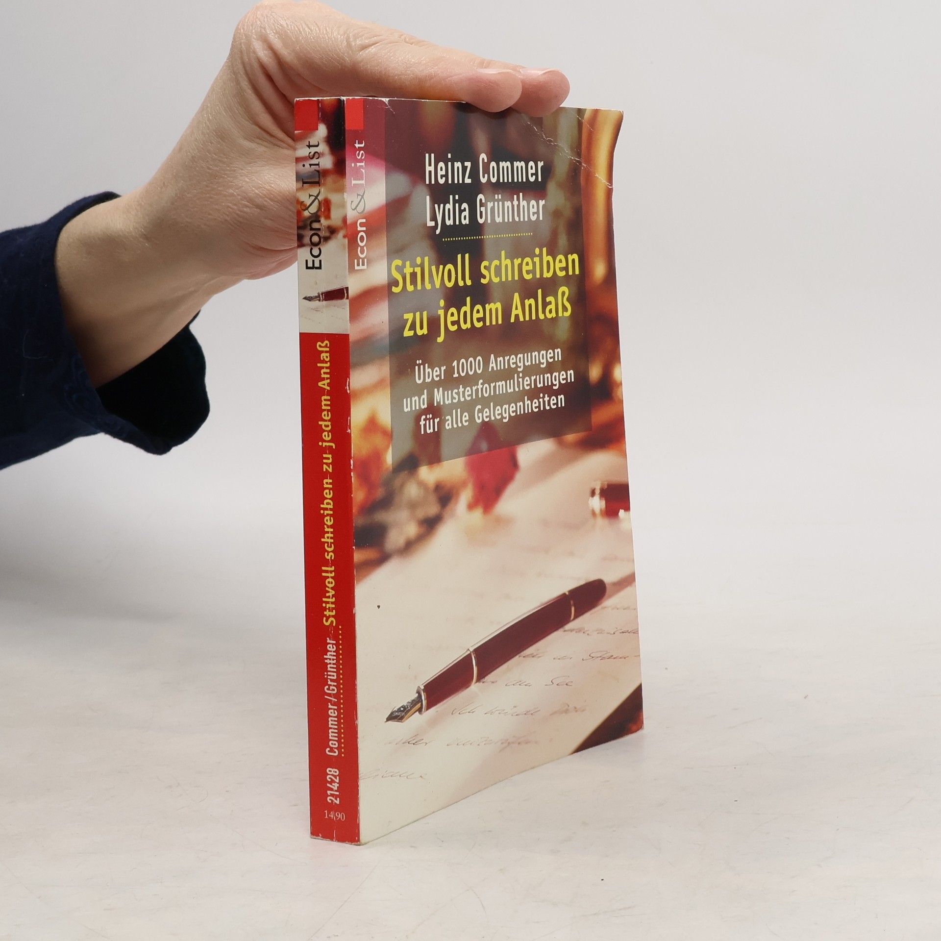Heinz Commer Stilvoll schreiben zu jedem Anlaß