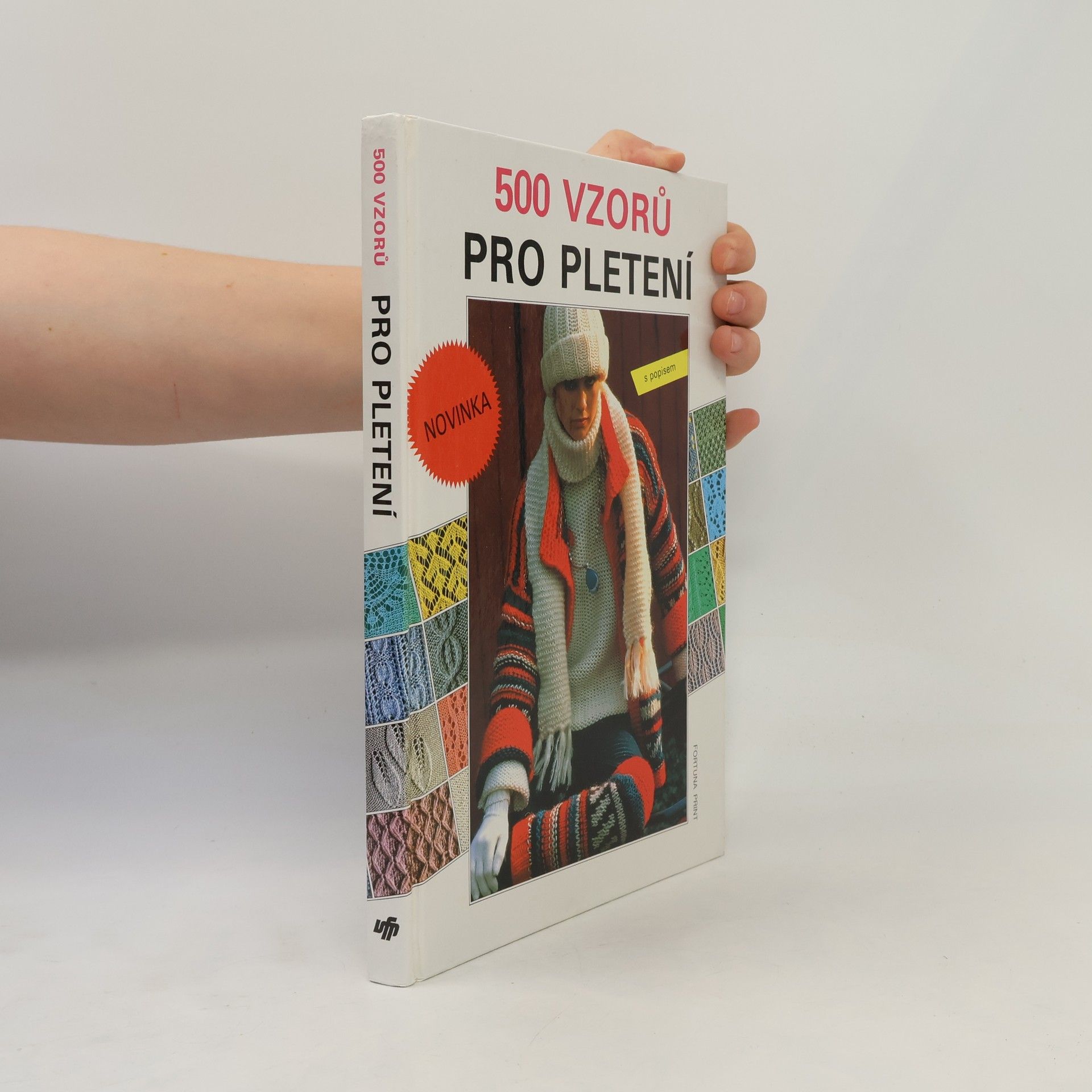 Božena Hrabětová 500 vzorů pro pletení. Pět set vzorů pro pletení.