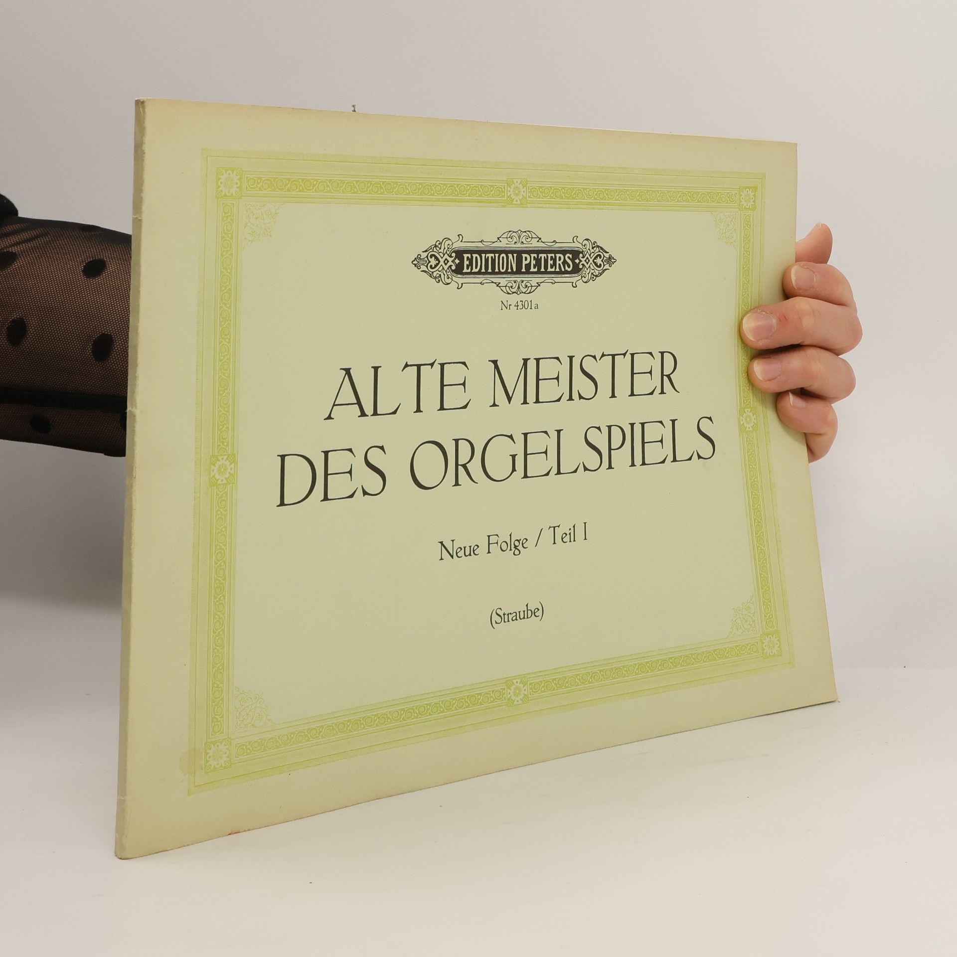 AA.VV. Alte Meister des Orgelspiels
