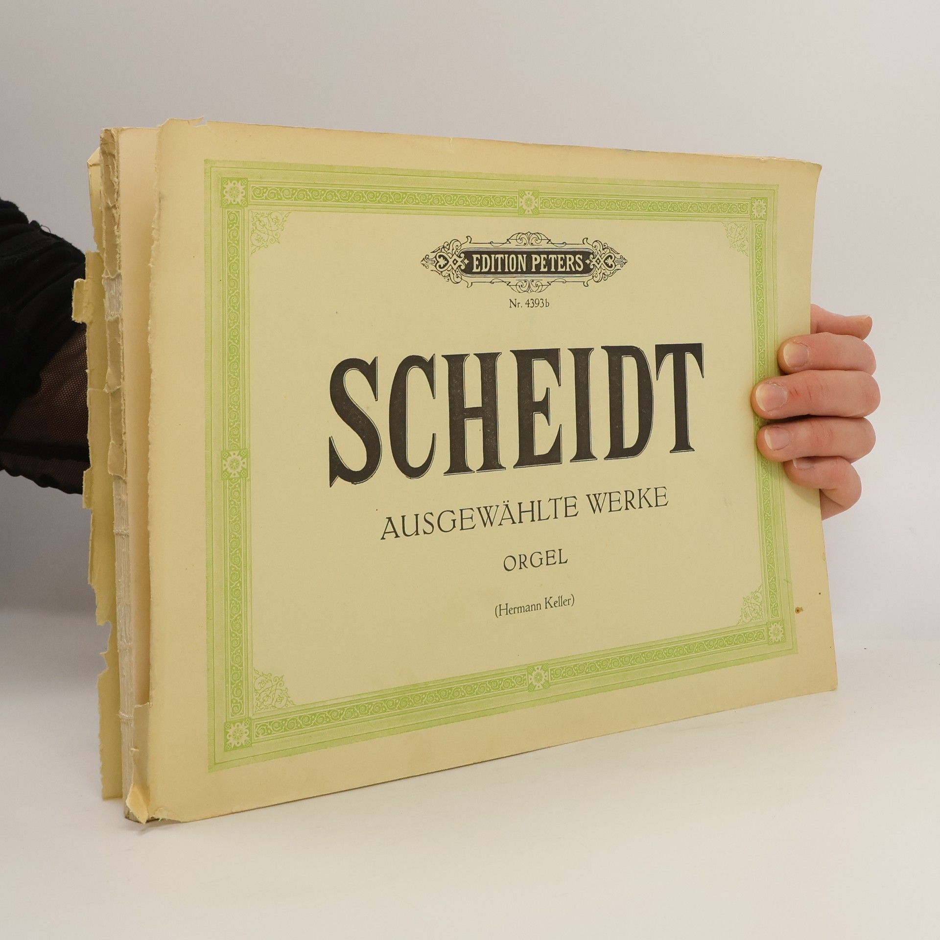 Hermann Keller Scheidt. Ausgewählte Werke. Orgel