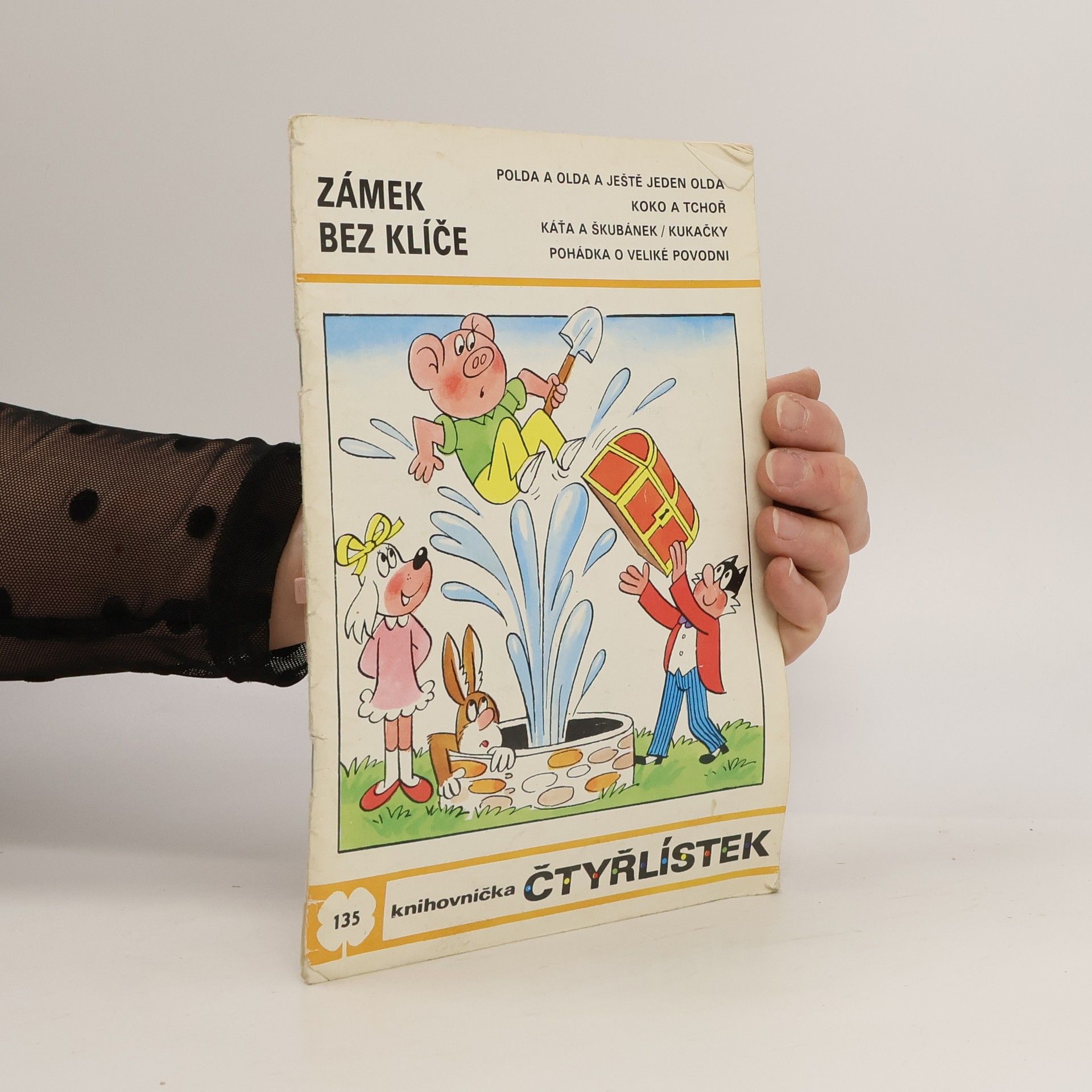 Kolektiv autorů Čtyřlístek 135. Zámek bez klíče