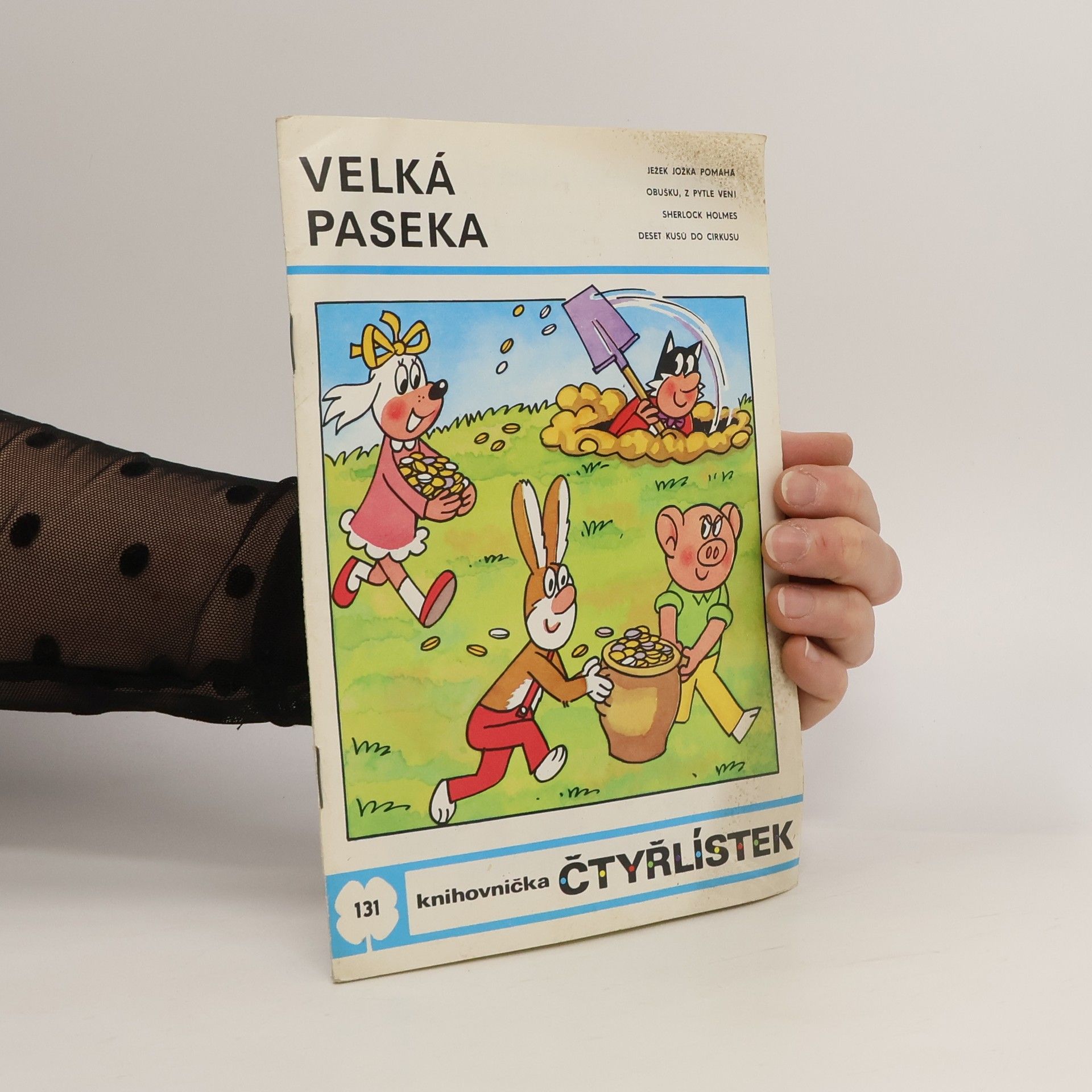 Jaroslav Němeček Čtyřlístek 131. Velká paseka