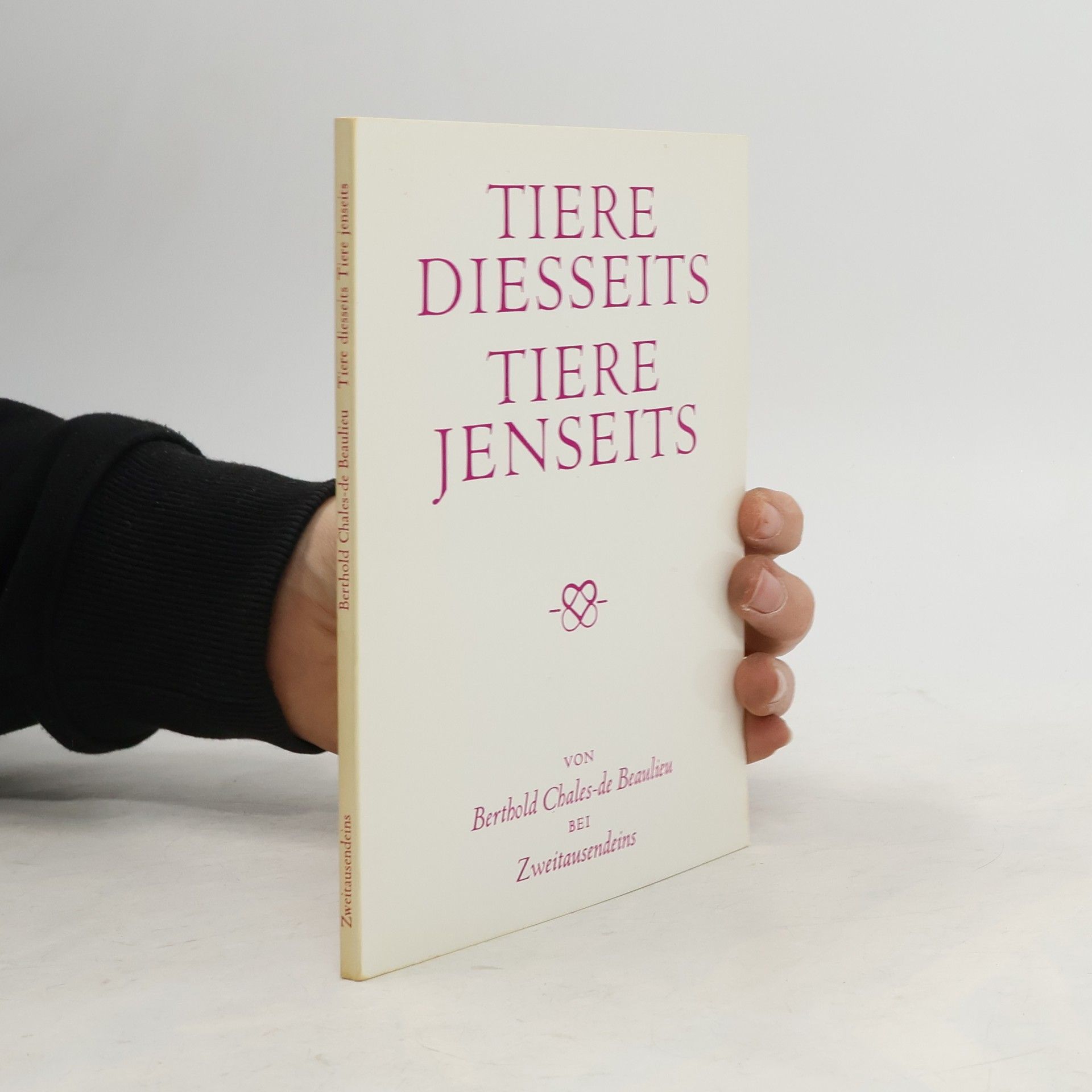 Tiere Diesseits, Tiere Jenseits