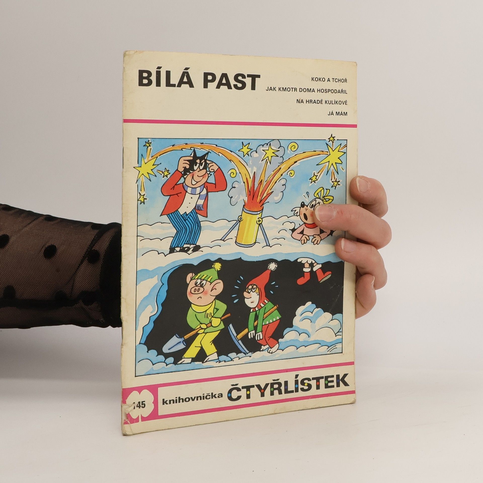 Jaroslav Němeček Čtyřlístek 145. Bílá past