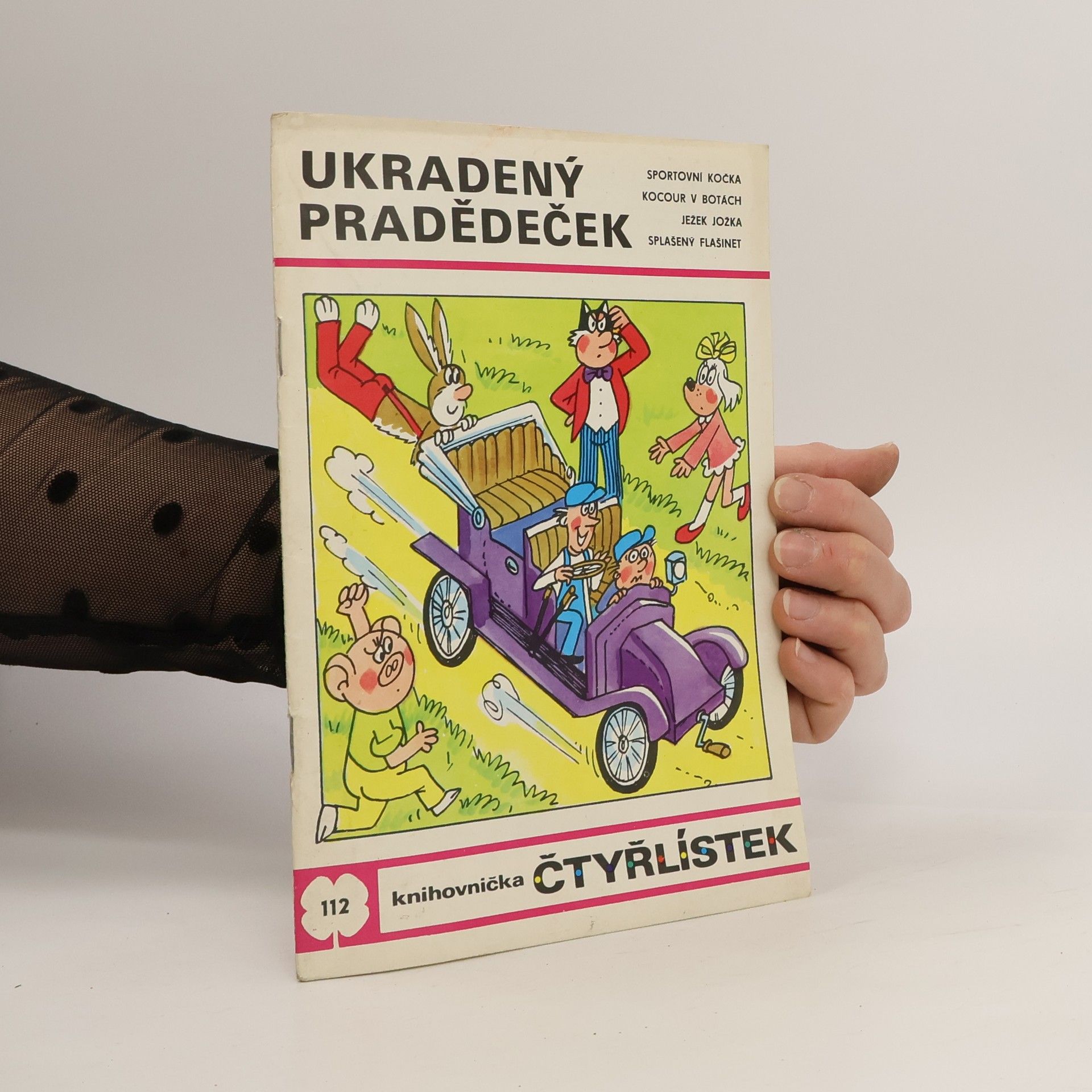 Jaroslav Němeček Čtyřlístek 112. Ukradený pradědeček