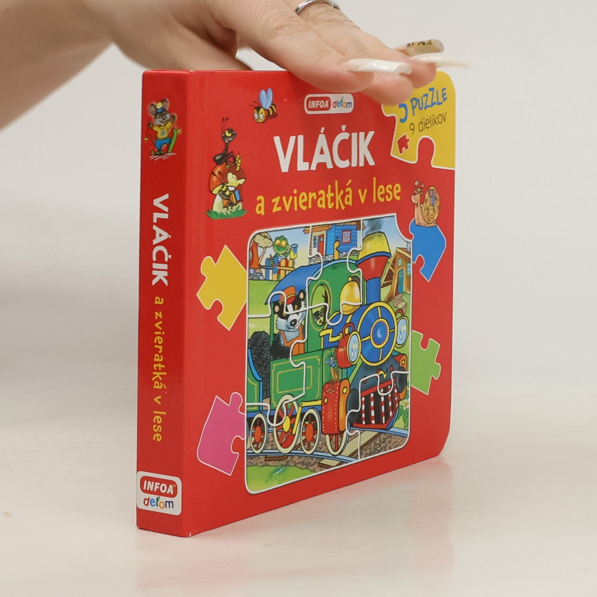 Autorenkollektiv Vláčik a zvieratká v lese