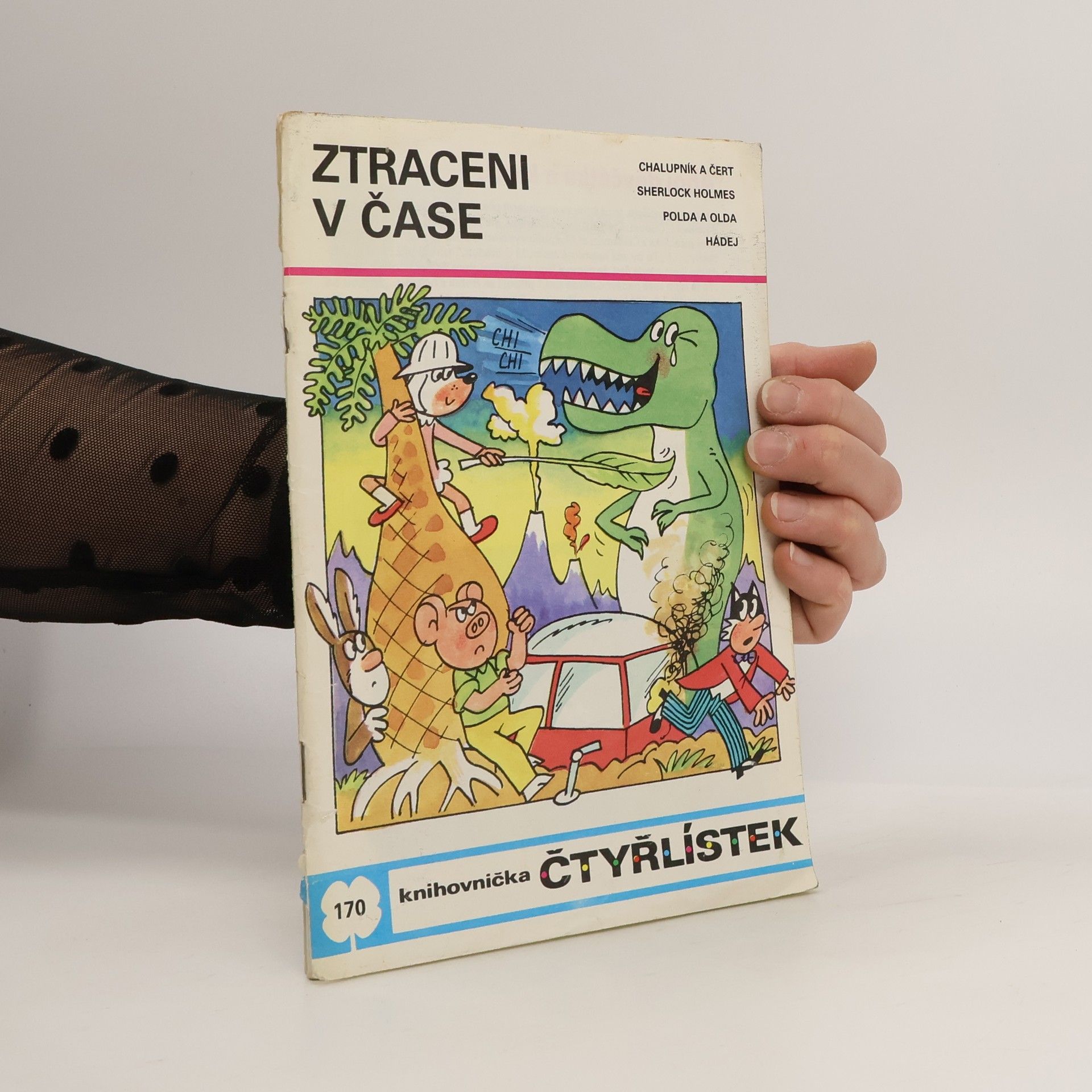 Kolektiv autorů Čtyřlístek 170. Ztraceni v čase