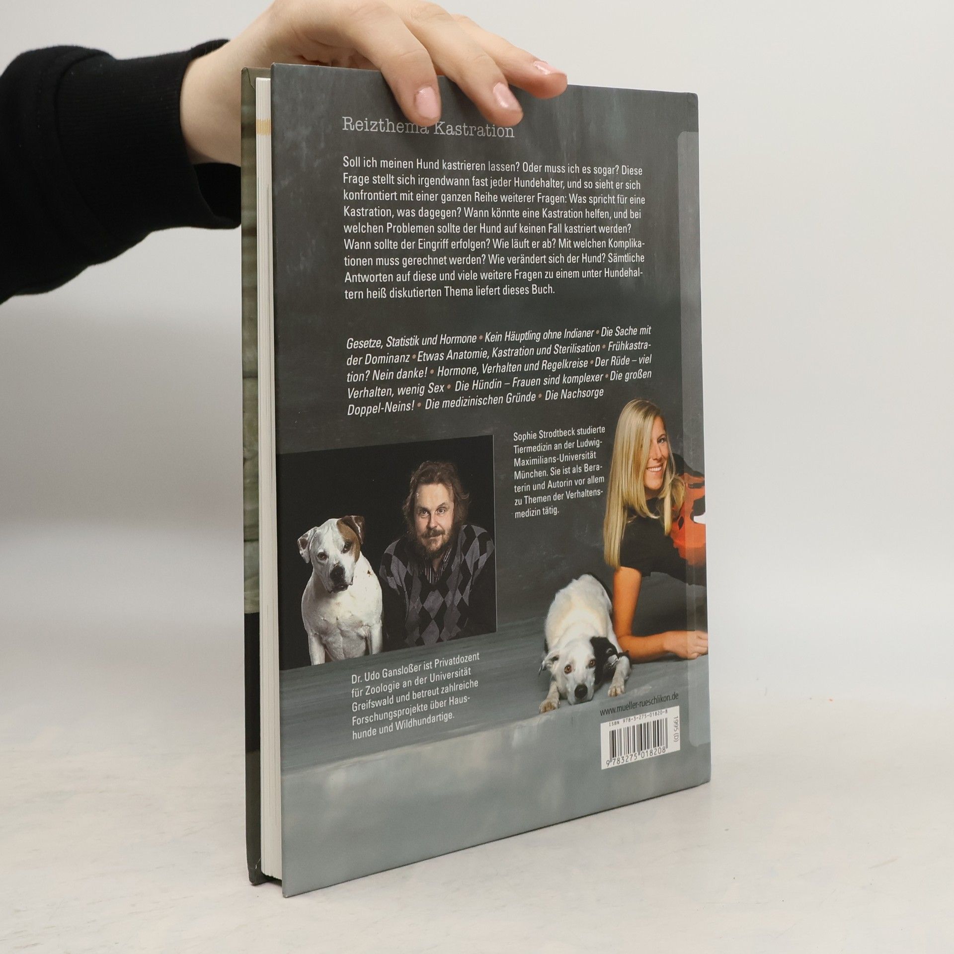 Udo Gansloßer Kastration und Verhalten beim Hund